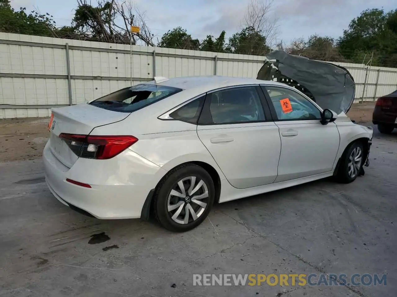3 fotografías del automóvil dañado 2HGFE2F20RH582207 HONDA CIVIC 2024