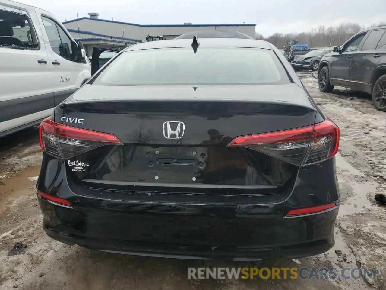 6 fotografías del automóvil dañado 2HGFE2F20RH584491 HONDA CIVIC 2024