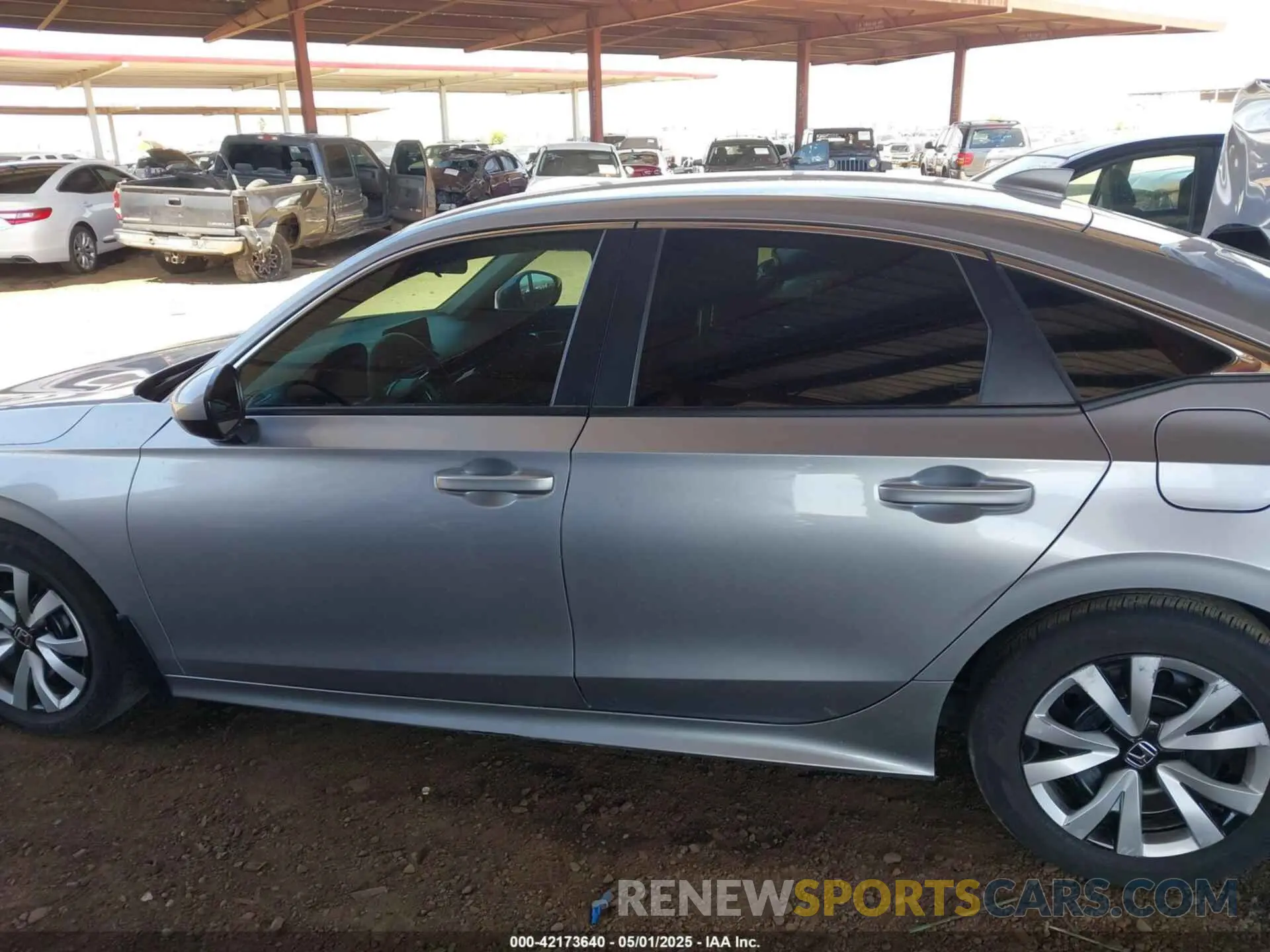 14 fotografías del automóvil dañado 2HGFE2F21RH506477 HONDA CIVIC 2024