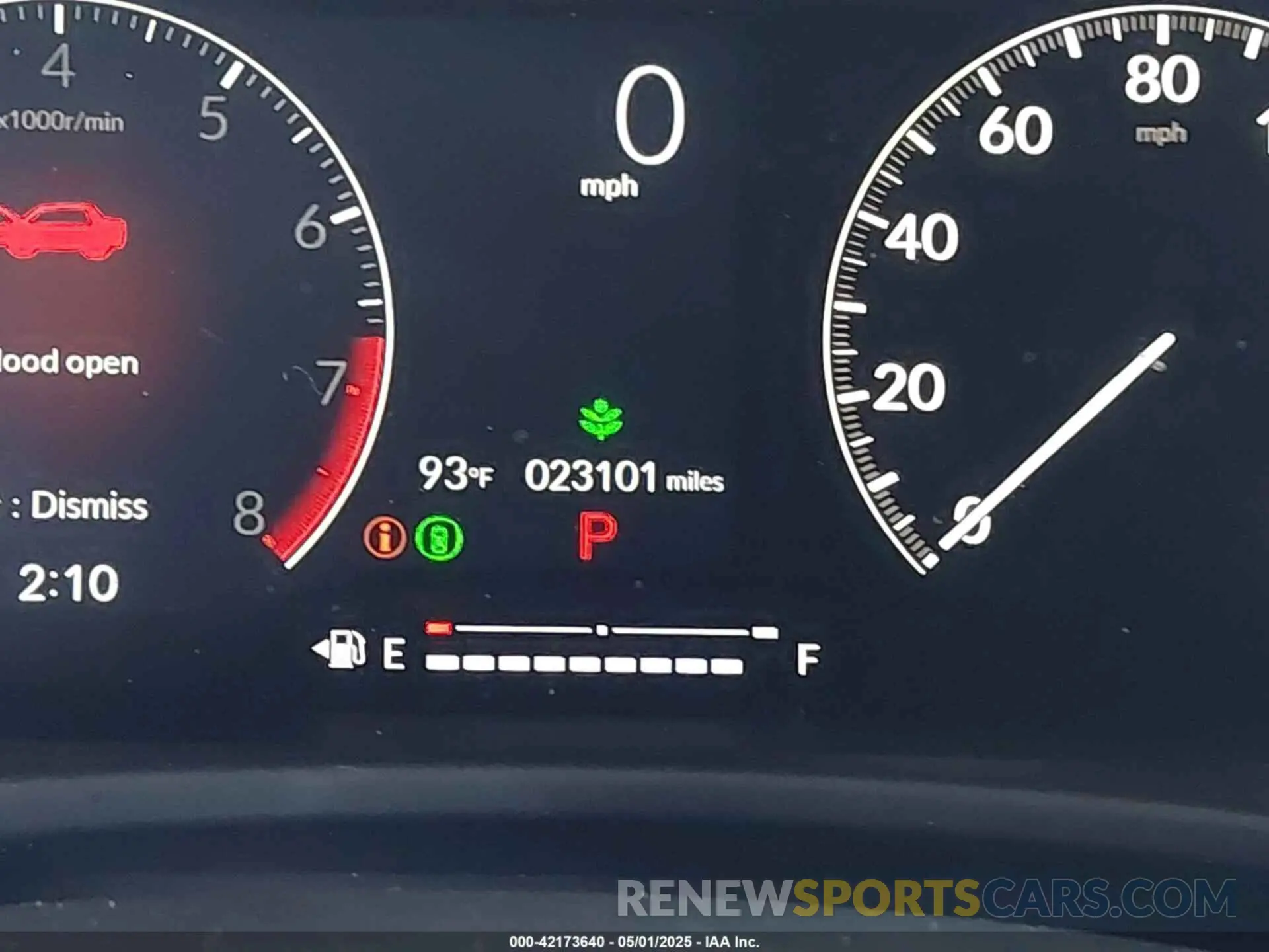 15 fotografías del automóvil dañado 2HGFE2F21RH506477 HONDA CIVIC 2024