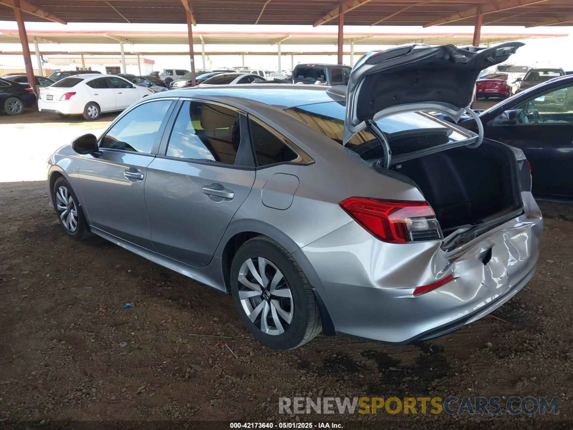 3 fotografías del automóvil dañado 2HGFE2F21RH506477 HONDA CIVIC 2024