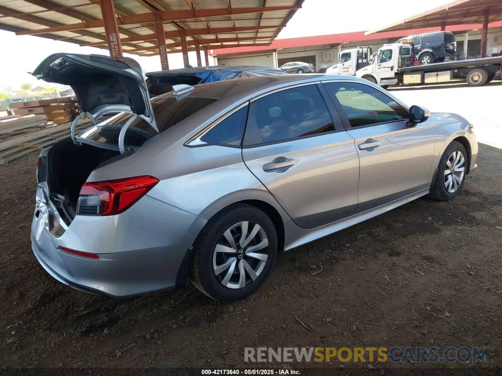4 fotografías del automóvil dañado 2HGFE2F21RH506477 HONDA CIVIC 2024