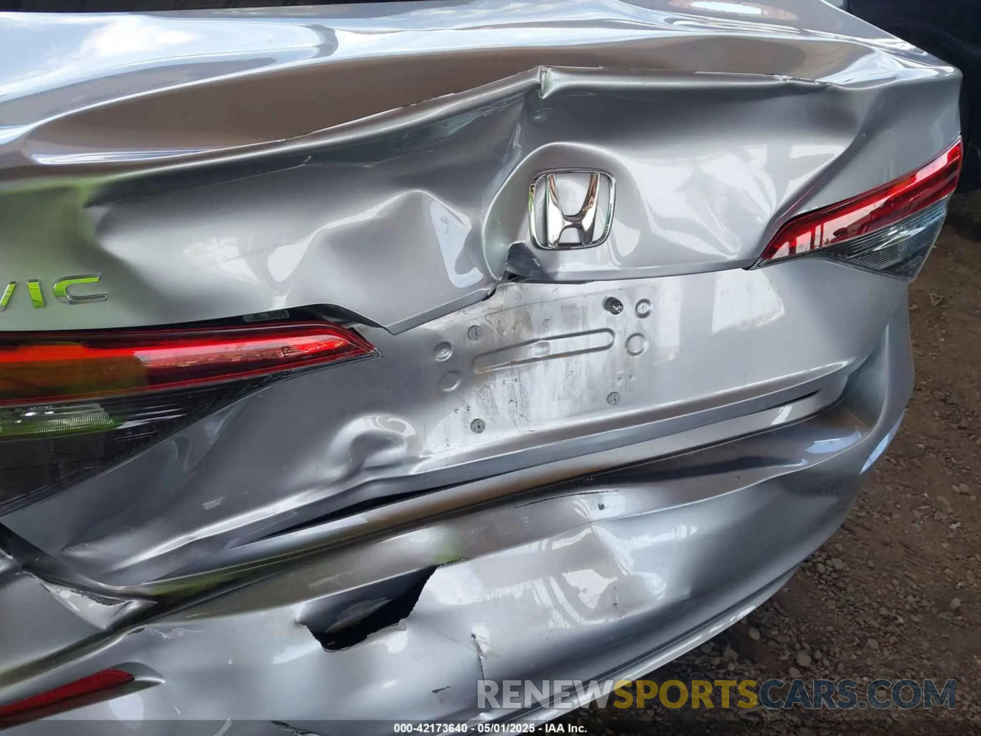 6 fotografías del automóvil dañado 2HGFE2F21RH506477 HONDA CIVIC 2024