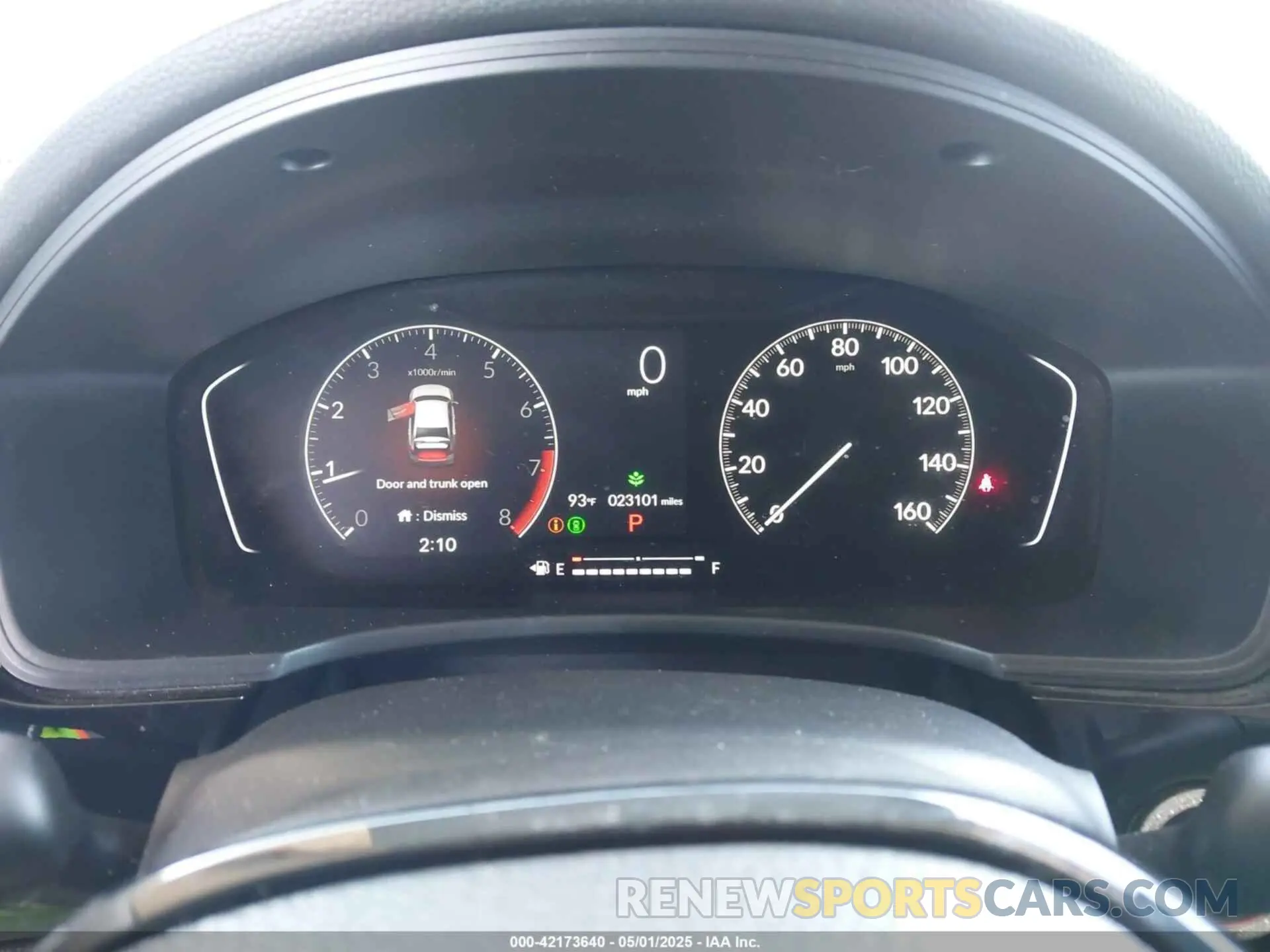 7 fotografías del automóvil dañado 2HGFE2F21RH506477 HONDA CIVIC 2024