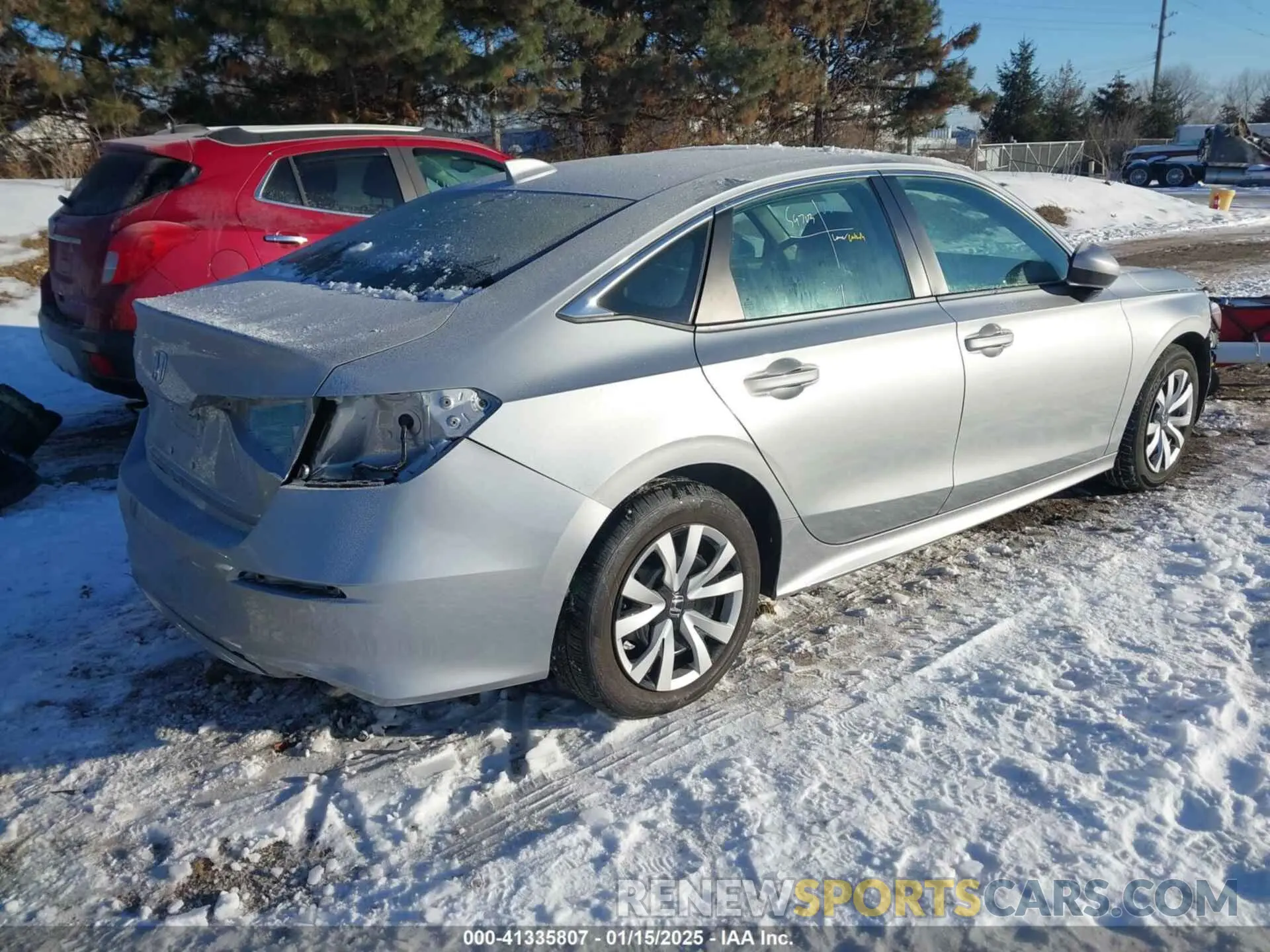 4 fotografías del automóvil dañado 2HGFE2F21RH524378 HONDA CIVIC 2024