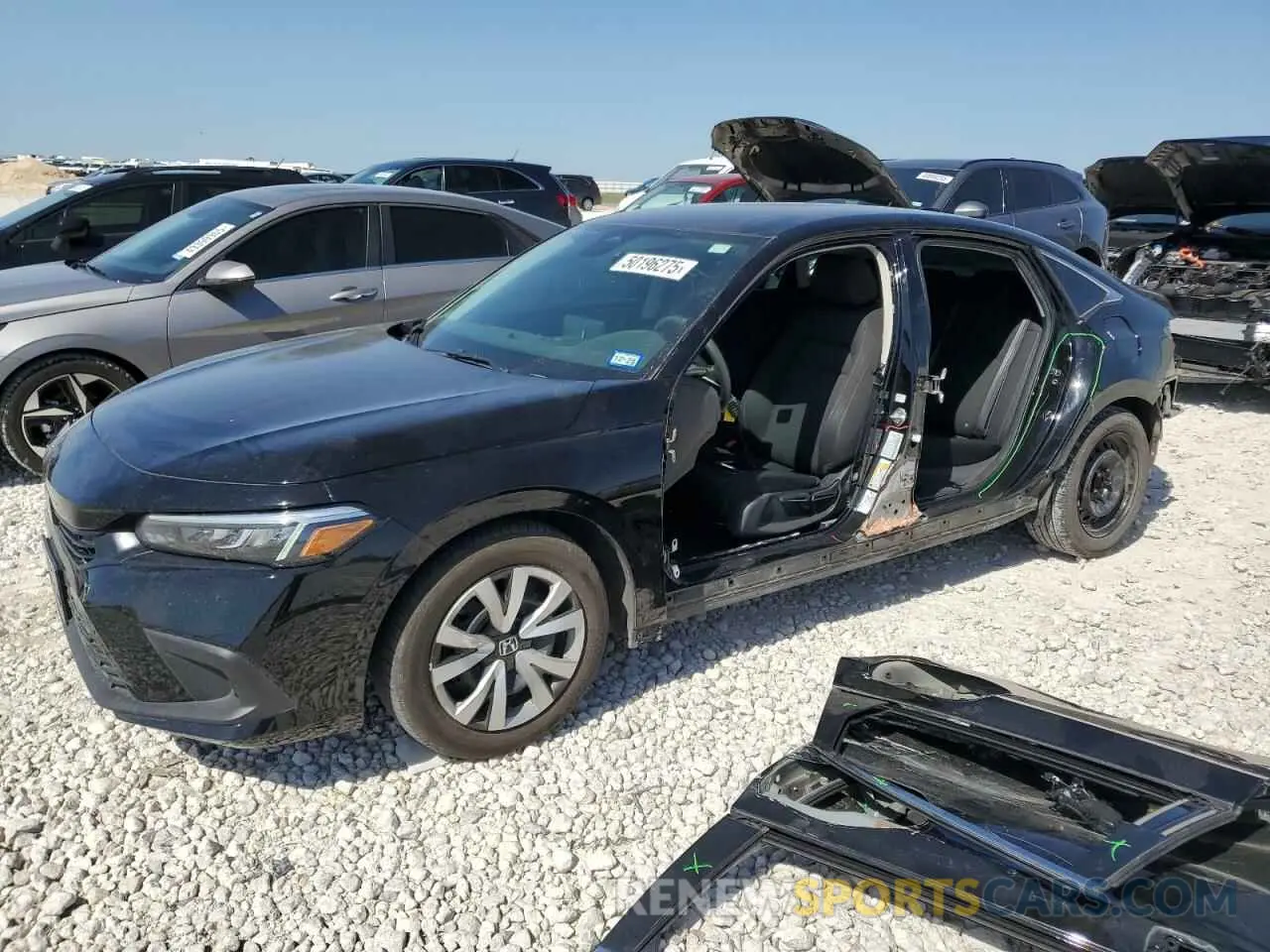 1 fotografías del automóvil dañado 2HGFE2F22RH536605 HONDA CIVIC 2024