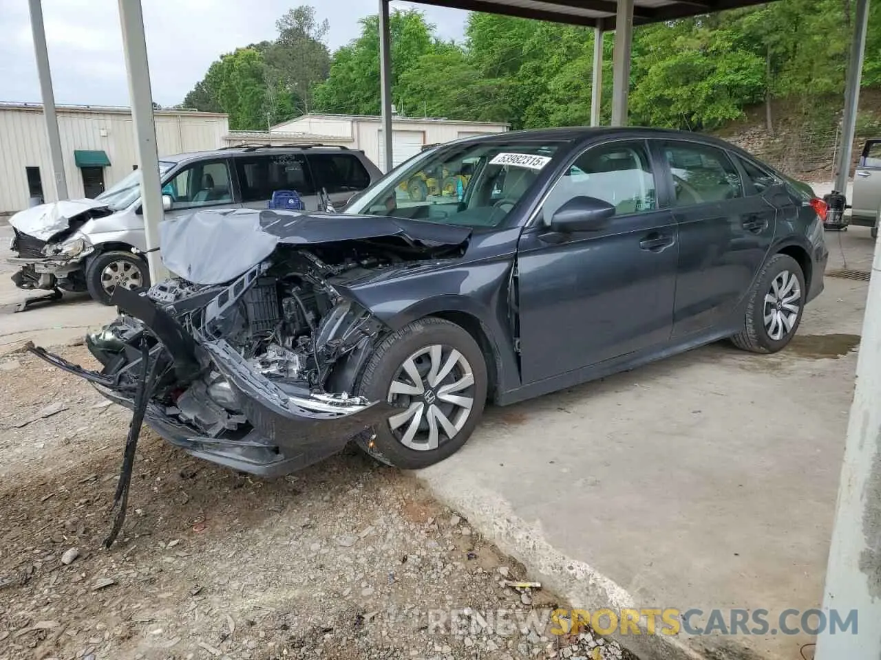 1 fotografías del automóvil dañado 2HGFE2F23RH541442 HONDA CIVIC 2024