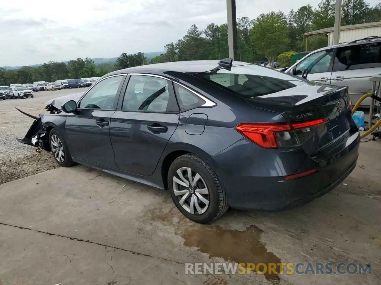 2 fotografías del automóvil dañado 2HGFE2F23RH541442 HONDA CIVIC 2024