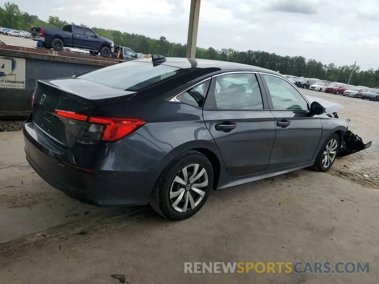 3 fotografías del automóvil dañado 2HGFE2F23RH541442 HONDA CIVIC 2024