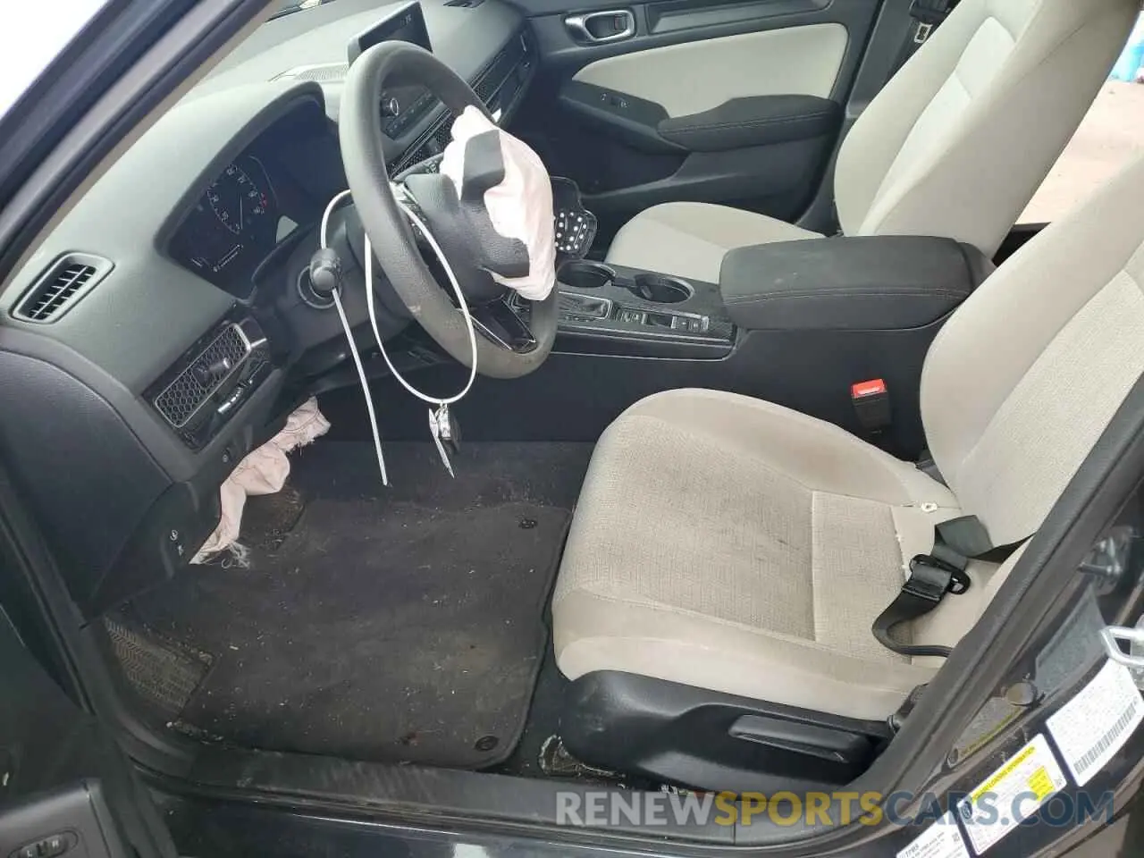 7 fotografías del automóvil dañado 2HGFE2F23RH541442 HONDA CIVIC 2024