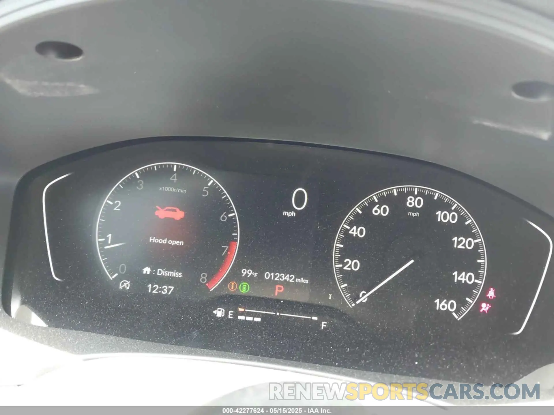 7 fotografías del automóvil dañado 2HGFE2F23RH571945 HONDA CIVIC 2024