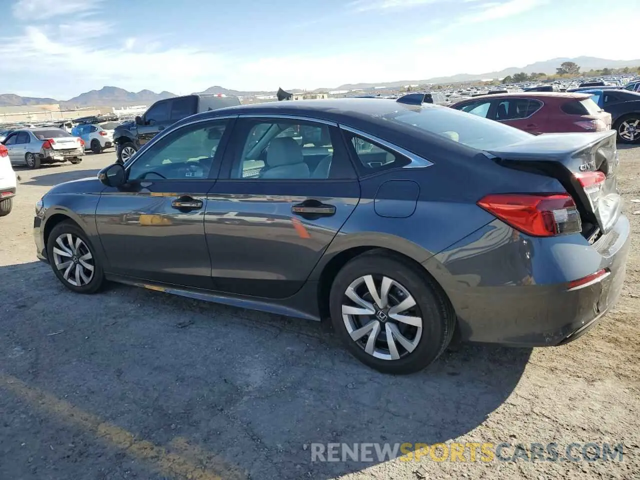 2 fotografías del automóvil dañado 2HGFE2F24RH524519 HONDA CIVIC 2024