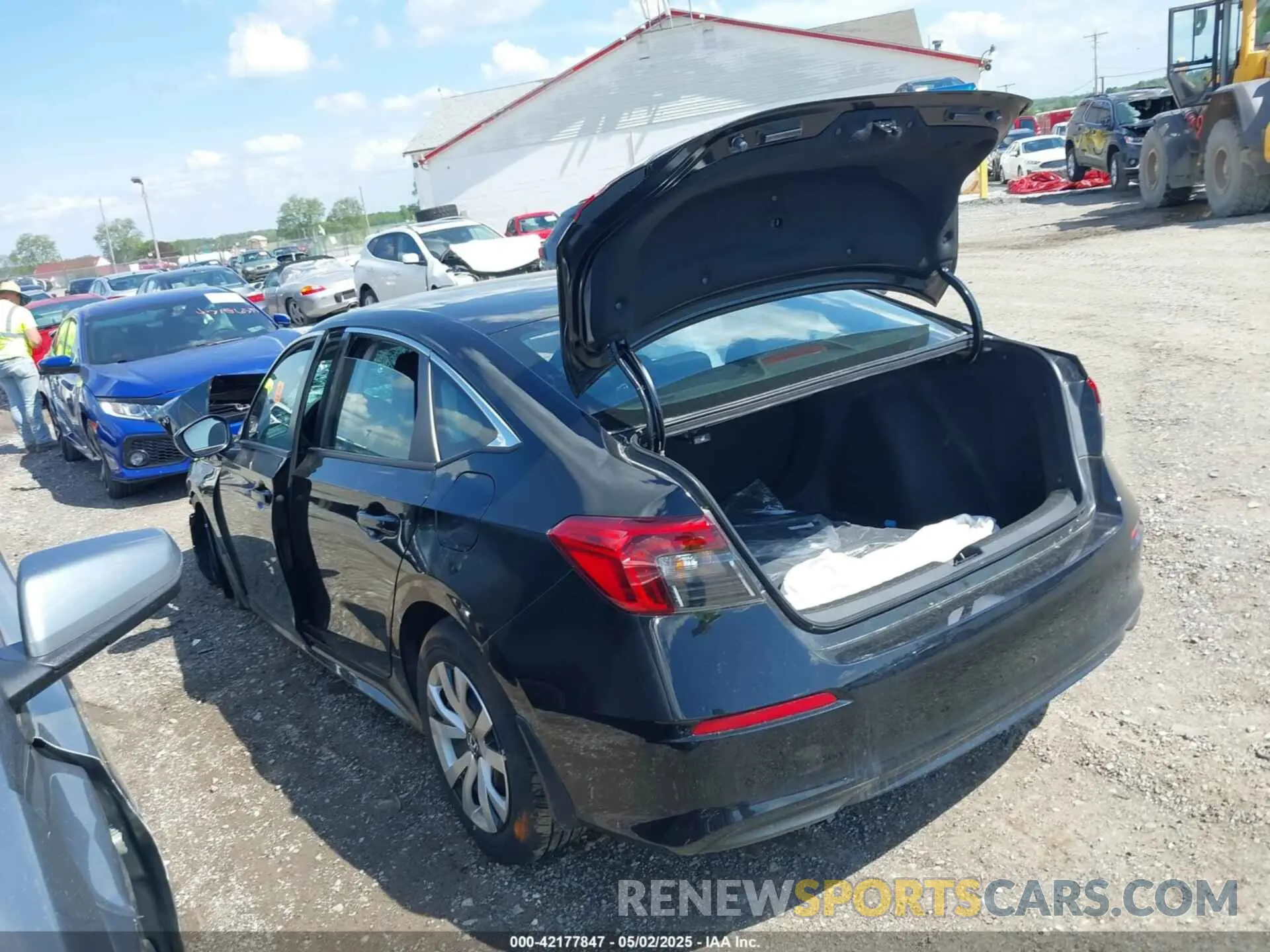3 fotografías del automóvil dañado 2HGFE2F24RH561327 HONDA CIVIC 2024