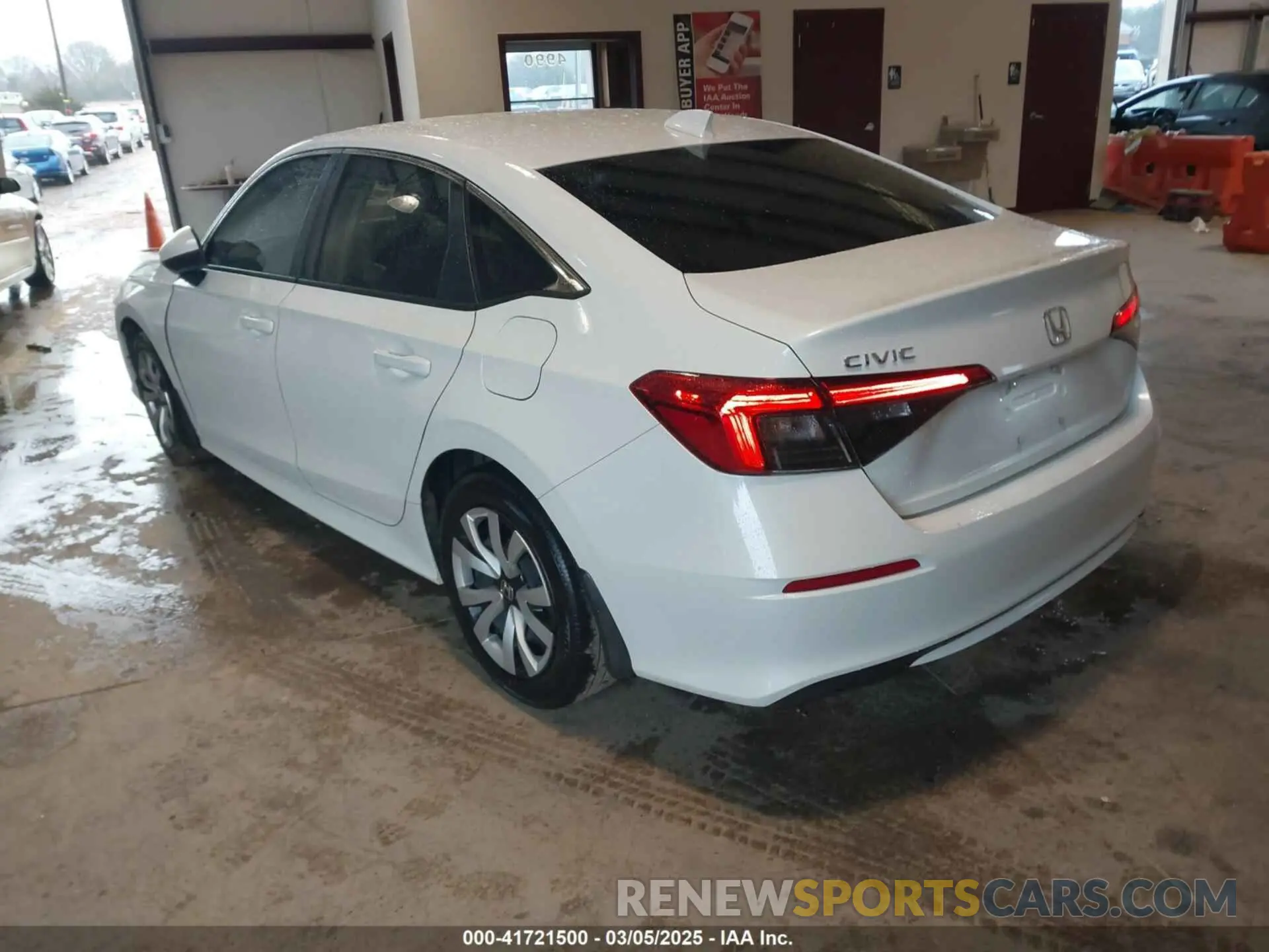 3 fotografías del automóvil dañado 2HGFE2F24RH570352 HONDA CIVIC 2024
