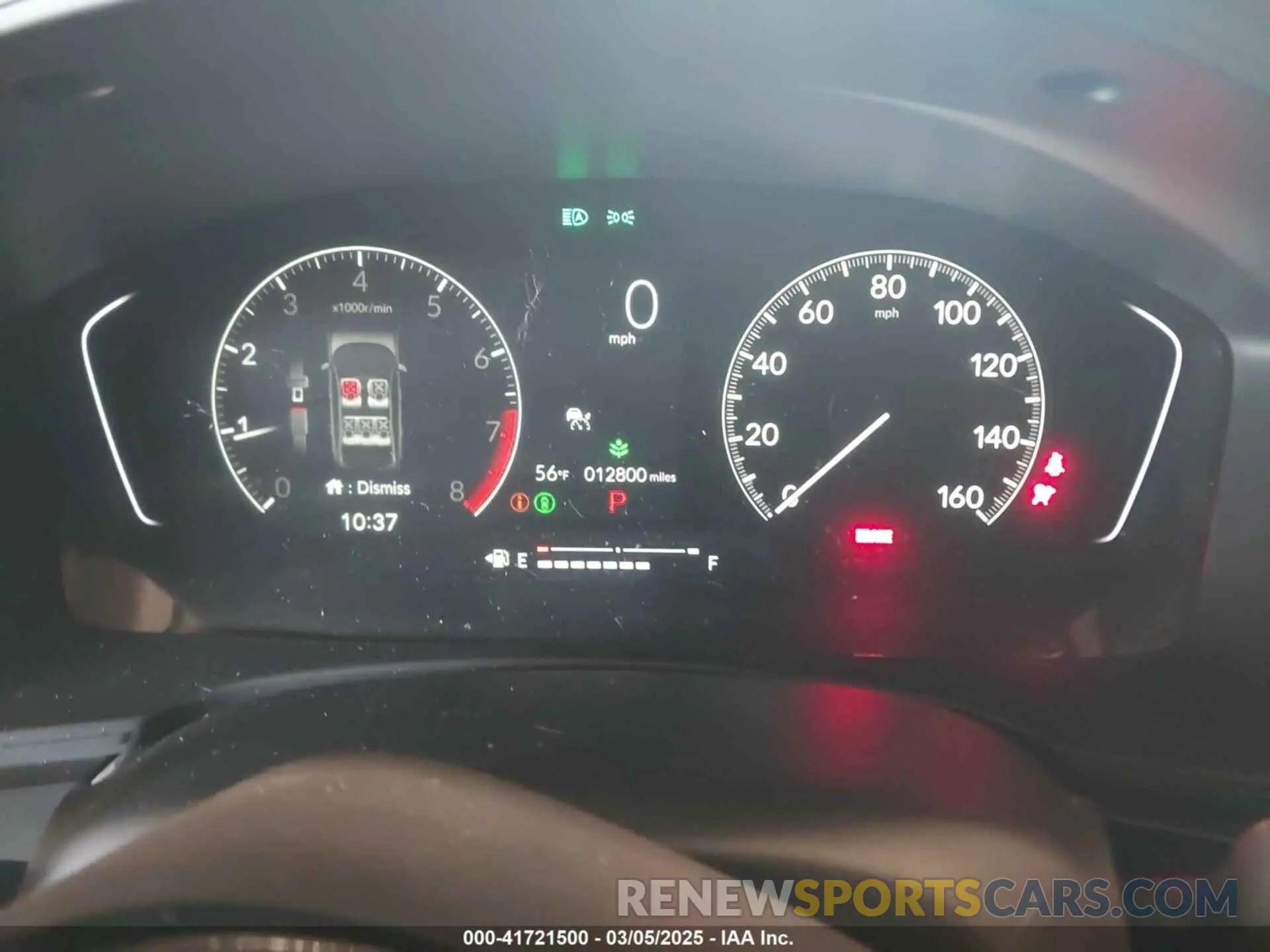 7 fotografías del automóvil dañado 2HGFE2F24RH570352 HONDA CIVIC 2024