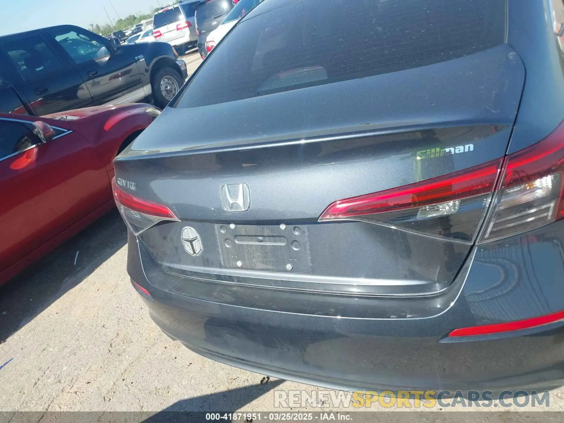 15 fotografías del automóvil dañado 2HGFE2F25RH561546 HONDA CIVIC 2024