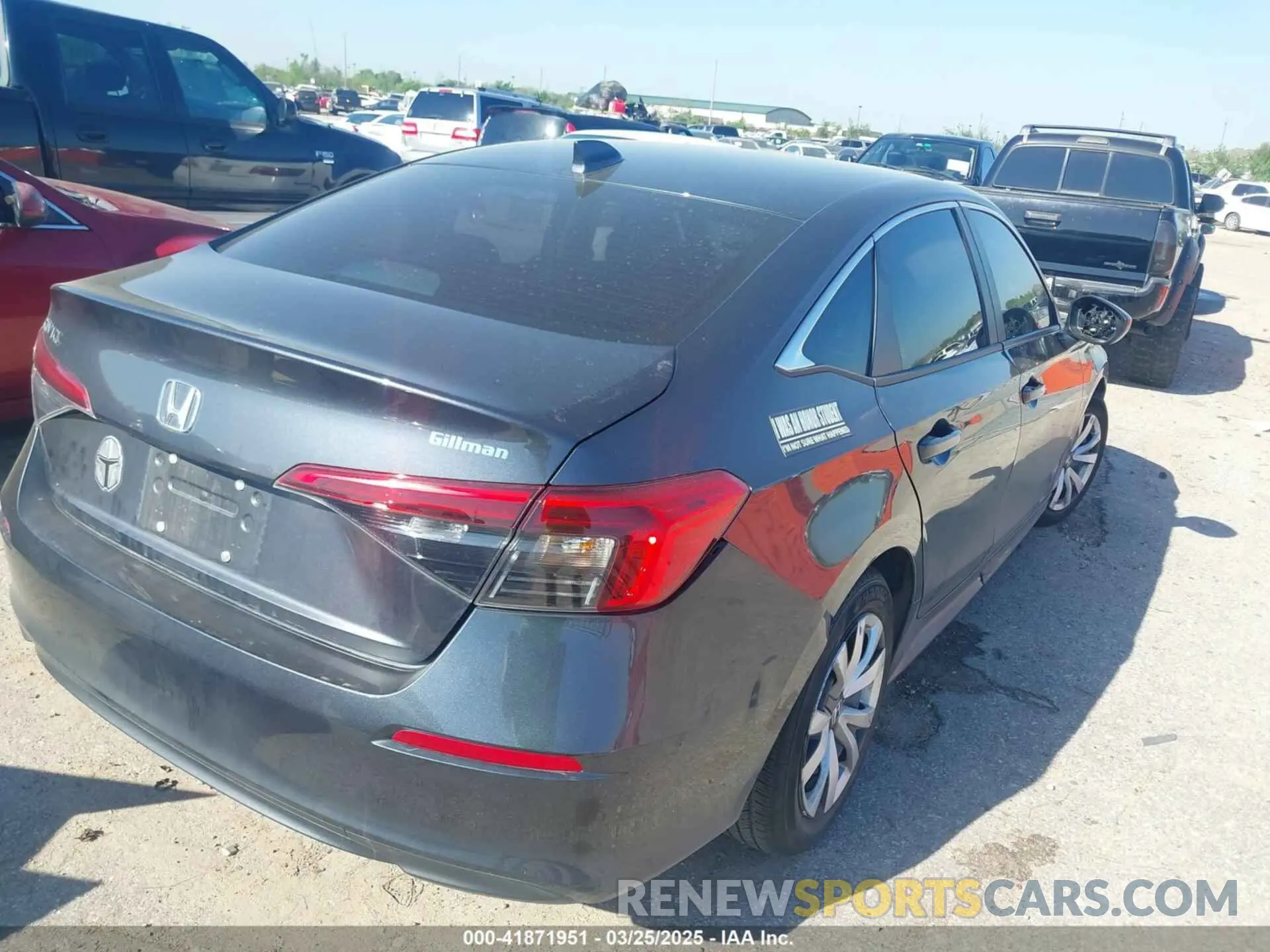 4 fotografías del automóvil dañado 2HGFE2F25RH561546 HONDA CIVIC 2024