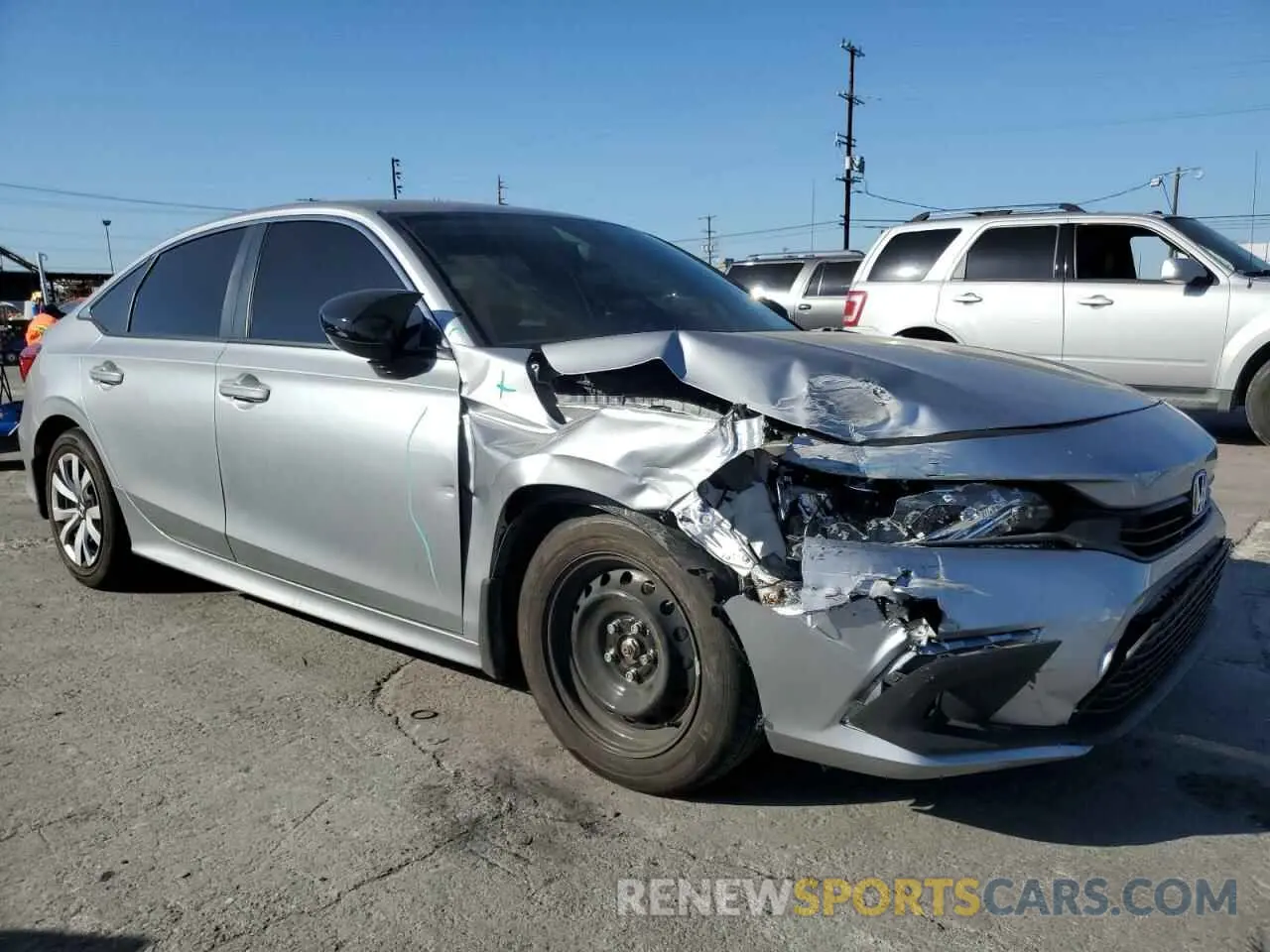 4 fotografías del automóvil dañado 2HGFE2F26RH561166 HONDA CIVIC 2024