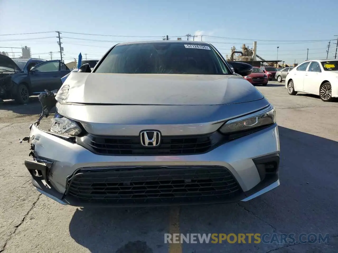 5 fotografías del automóvil dañado 2HGFE2F26RH561166 HONDA CIVIC 2024