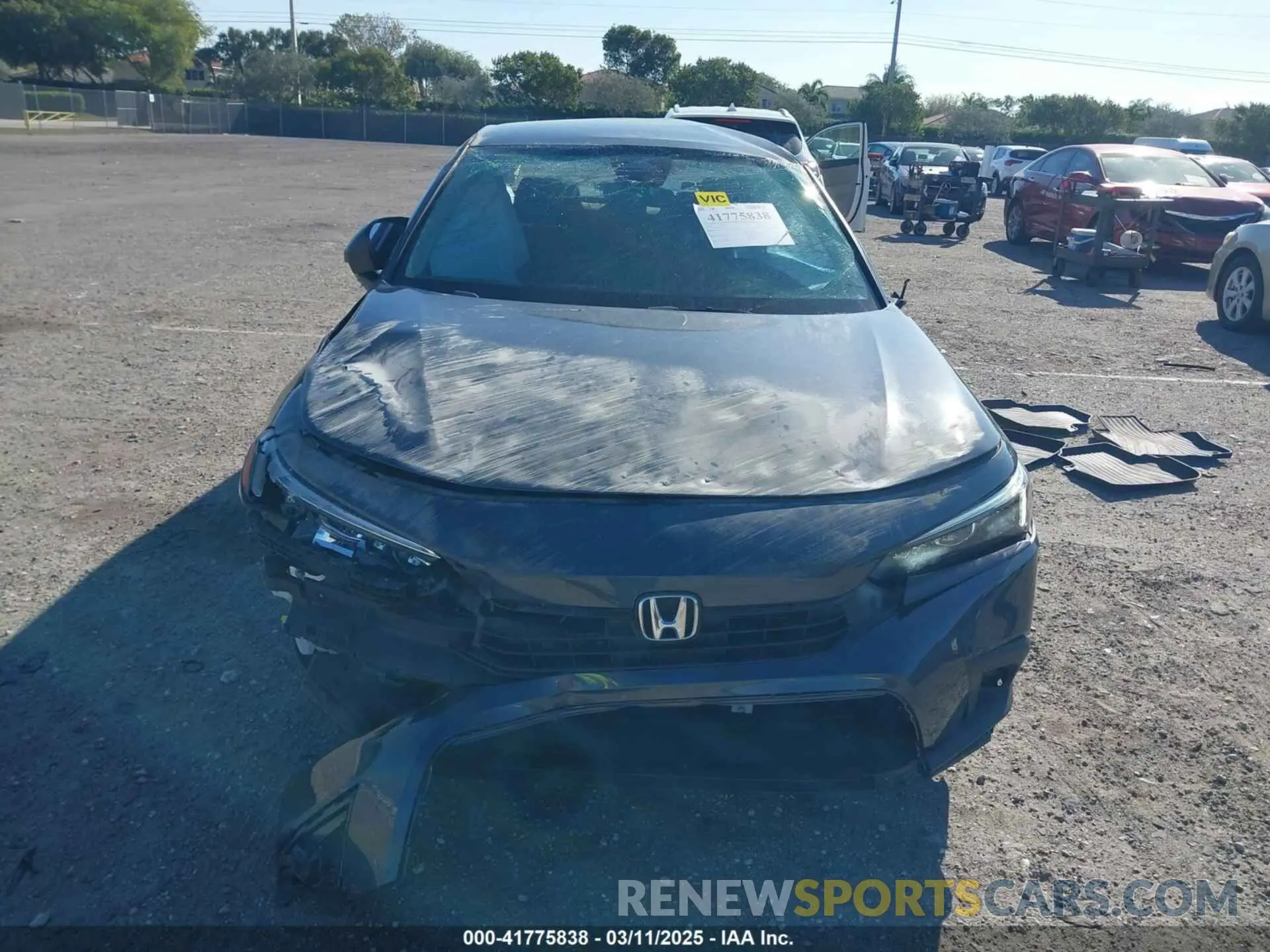 12 fotografías del automóvil dañado 2HGFE2F27RH552539 HONDA CIVIC 2024