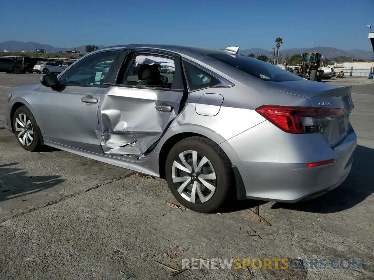 2 fotografías del automóvil dañado 2HGFE2F28RH548175 HONDA CIVIC 2024