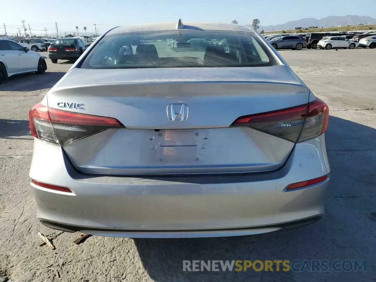 6 fotografías del automóvil dañado 2HGFE2F28RH548175 HONDA CIVIC 2024