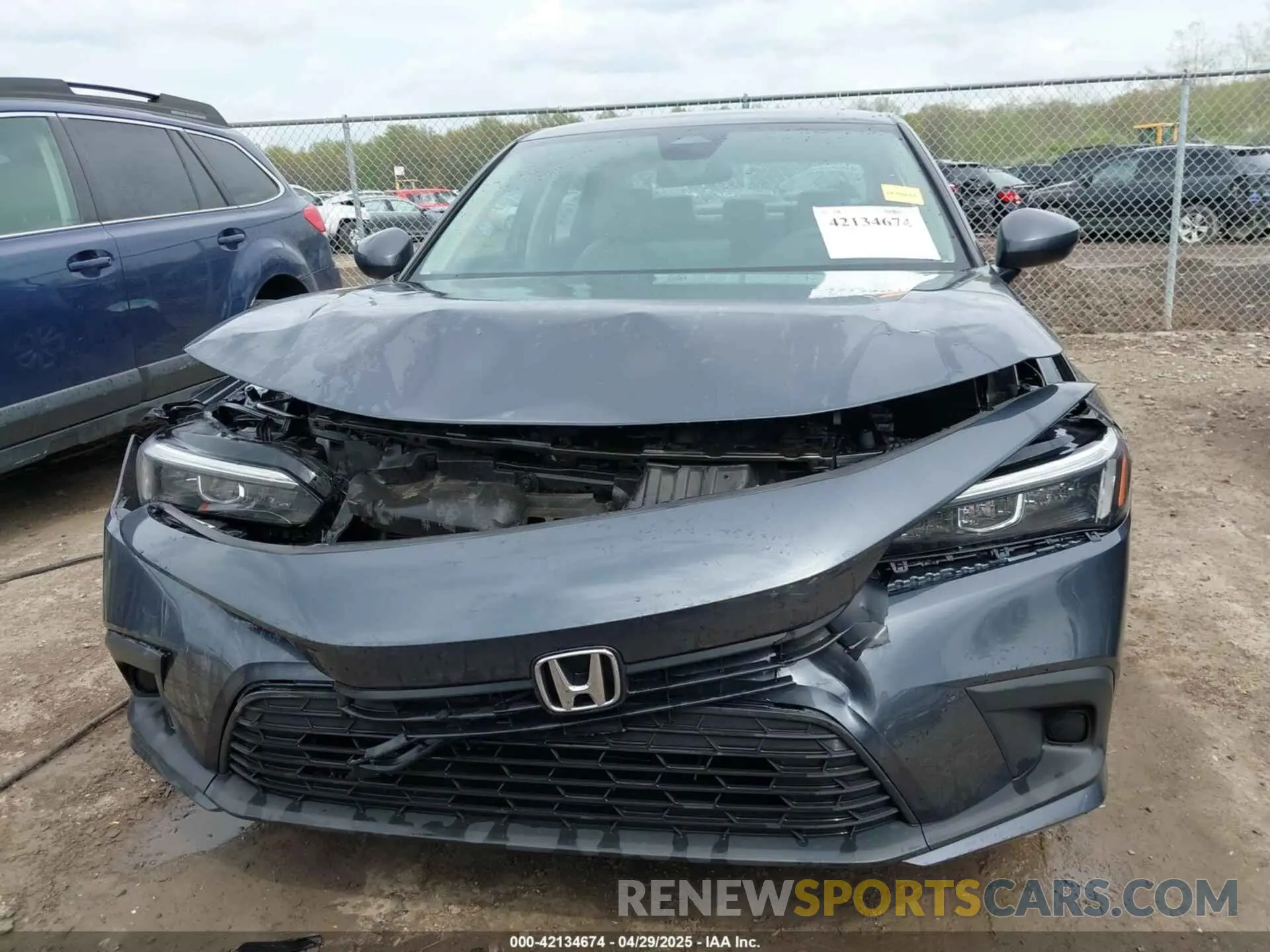 13 fotografías del automóvil dañado 2HGFE2F28RH568684 HONDA CIVIC 2024