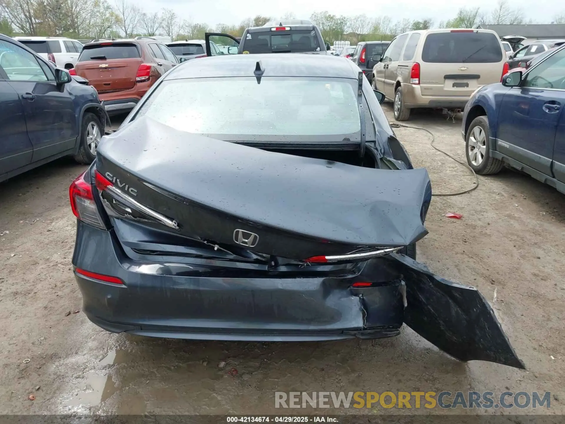 17 fotografías del automóvil dañado 2HGFE2F28RH568684 HONDA CIVIC 2024