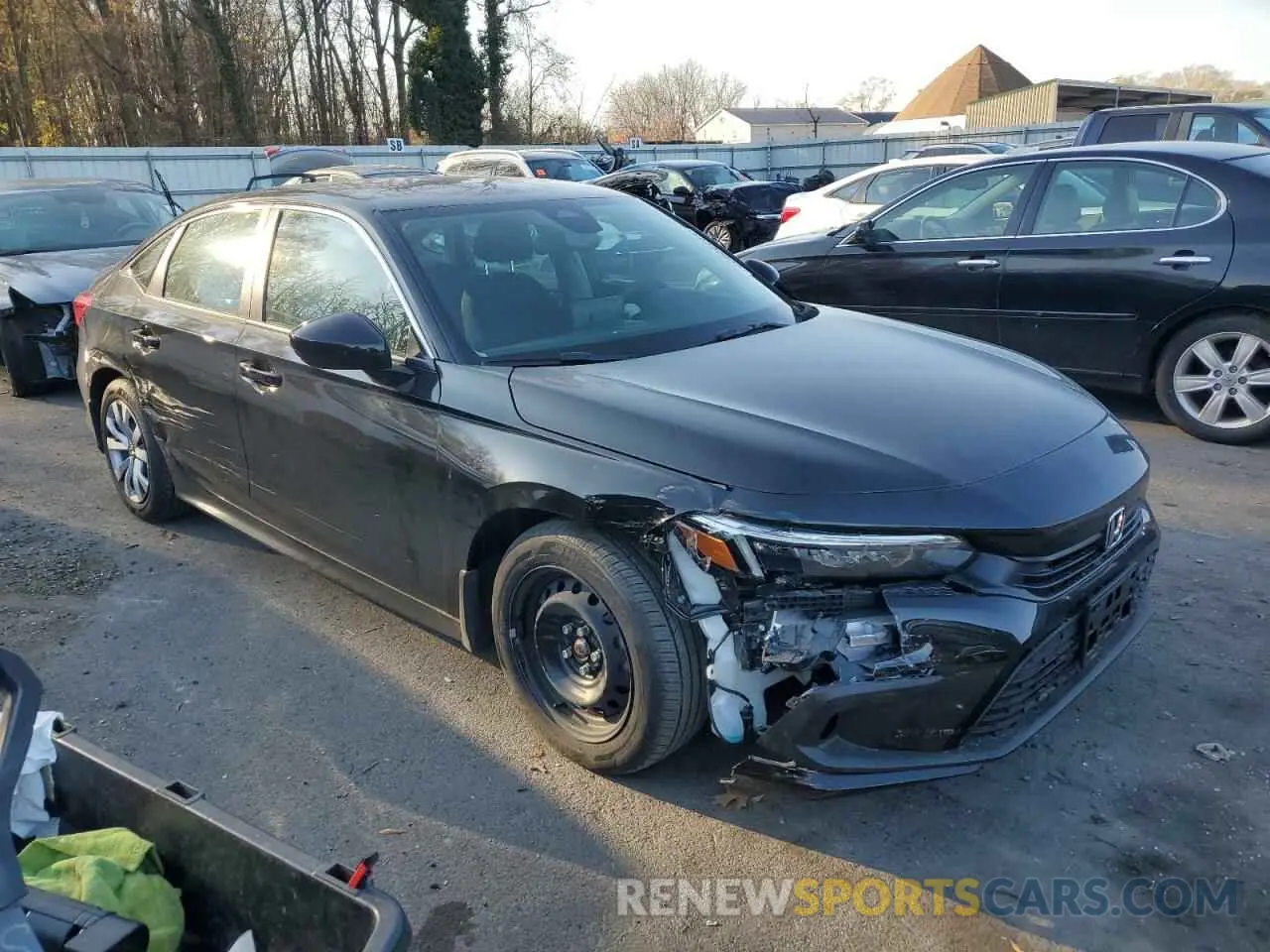 4 fotografías del automóvil dañado 2HGFE2F29RH556981 HONDA CIVIC 2024