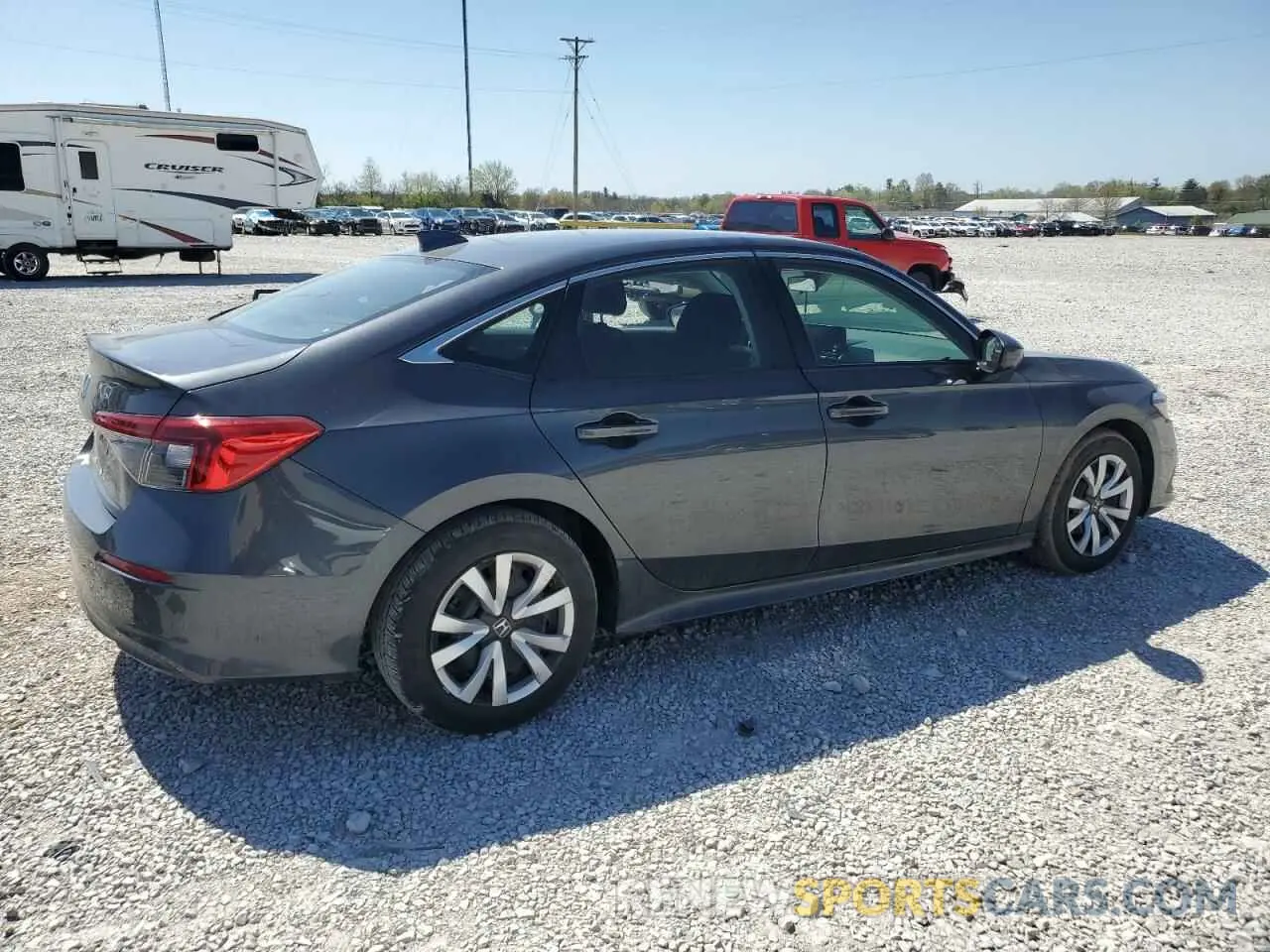 3 fotografías del automóvil dañado 2HGFE2F29RH579824 HONDA CIVIC 2024