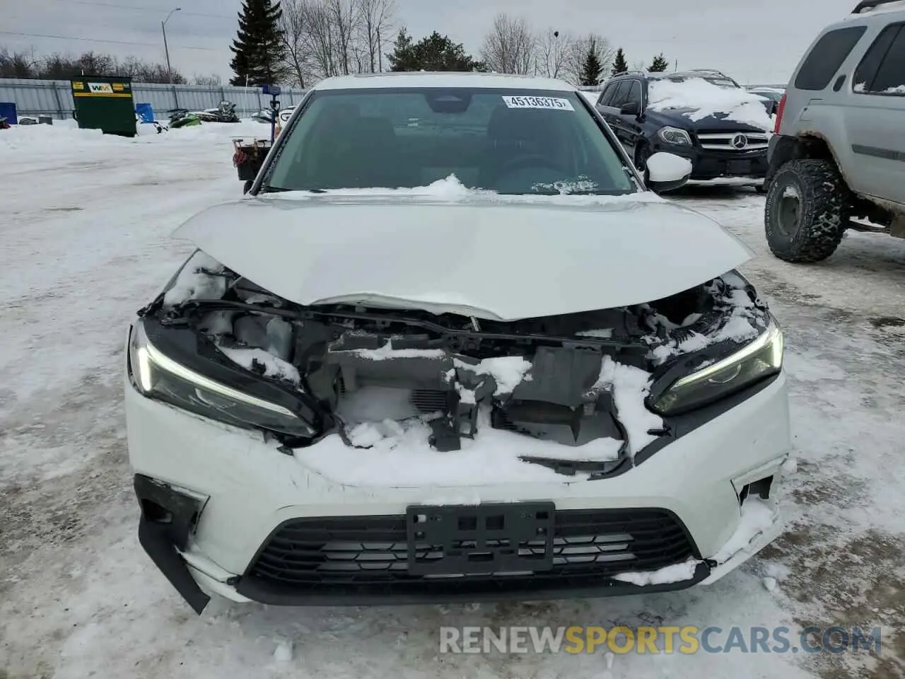 5 fotografías del automóvil dañado 2HGFE2F30RH111411 HONDA CIVIC 2024