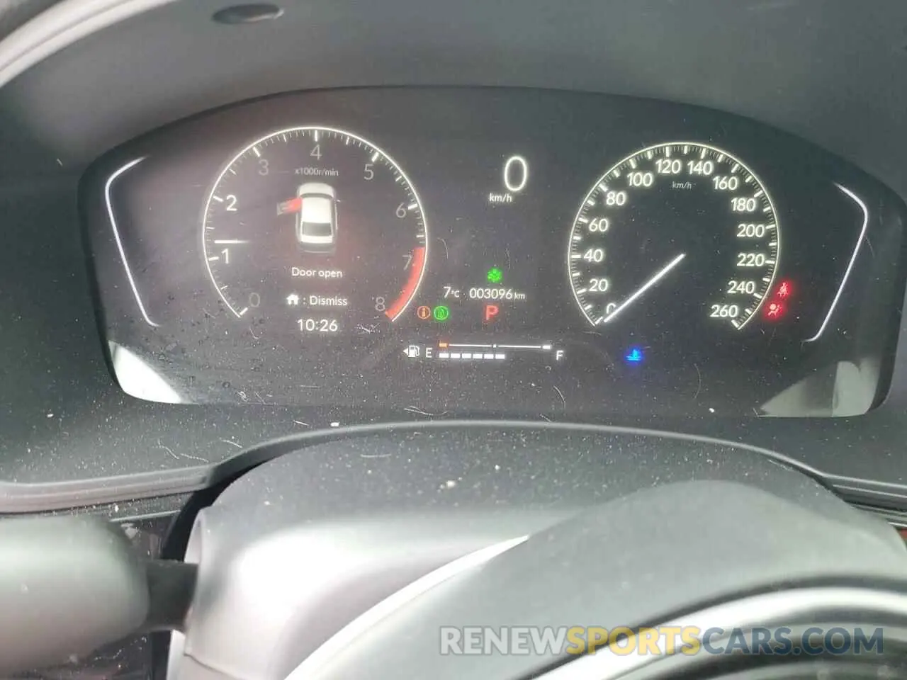 9 fotografías del automóvil dañado 2HGFE2F33RH115534 HONDA CIVIC 2024