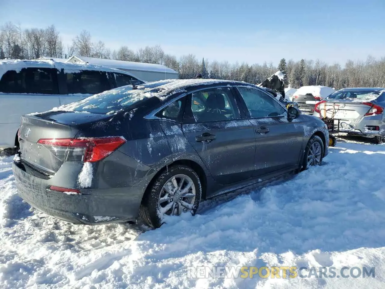 3 fotografías del automóvil dañado 2HGFE2F38RH101354 HONDA CIVIC 2024