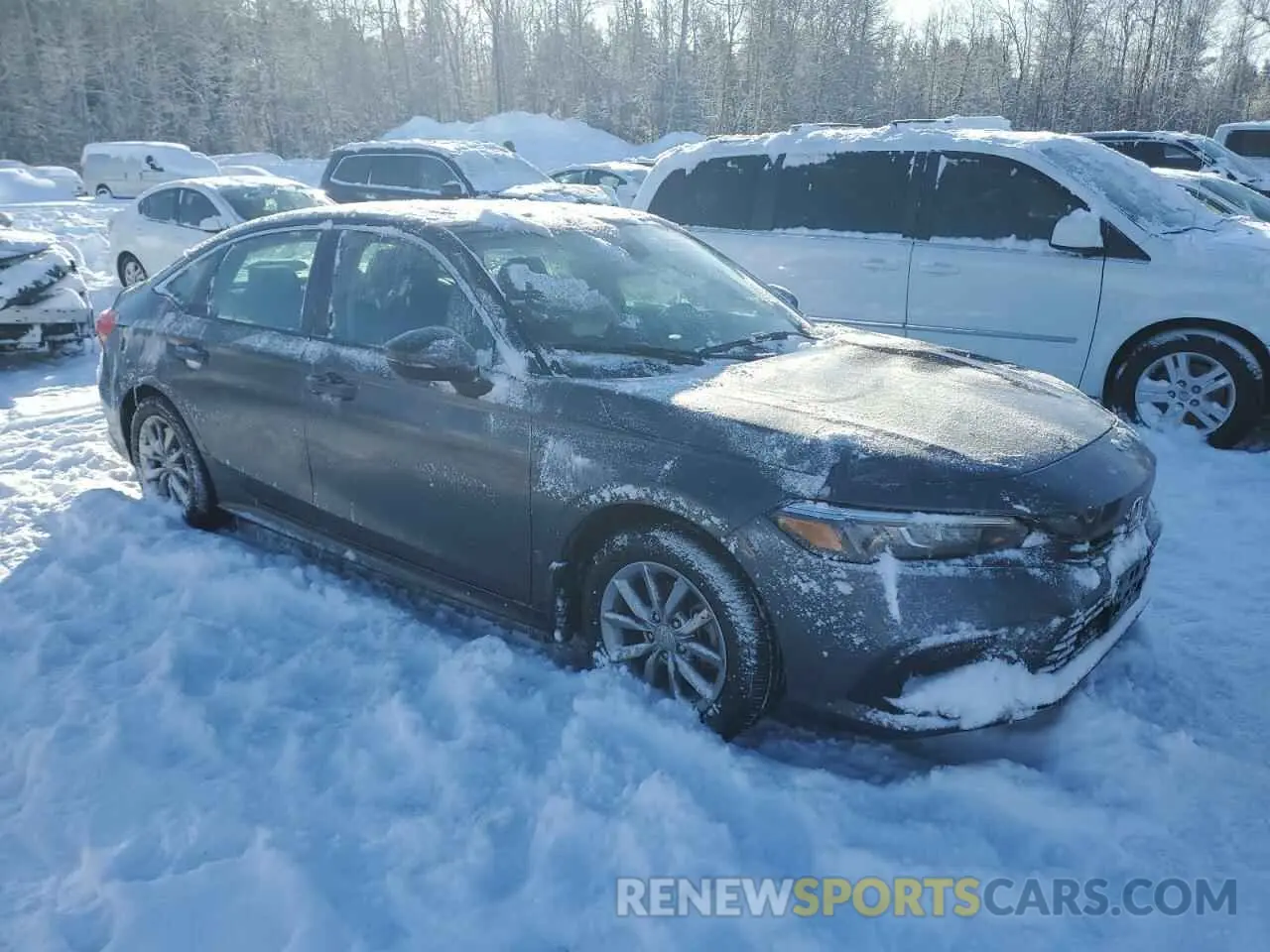 4 fotografías del automóvil dañado 2HGFE2F38RH101354 HONDA CIVIC 2024