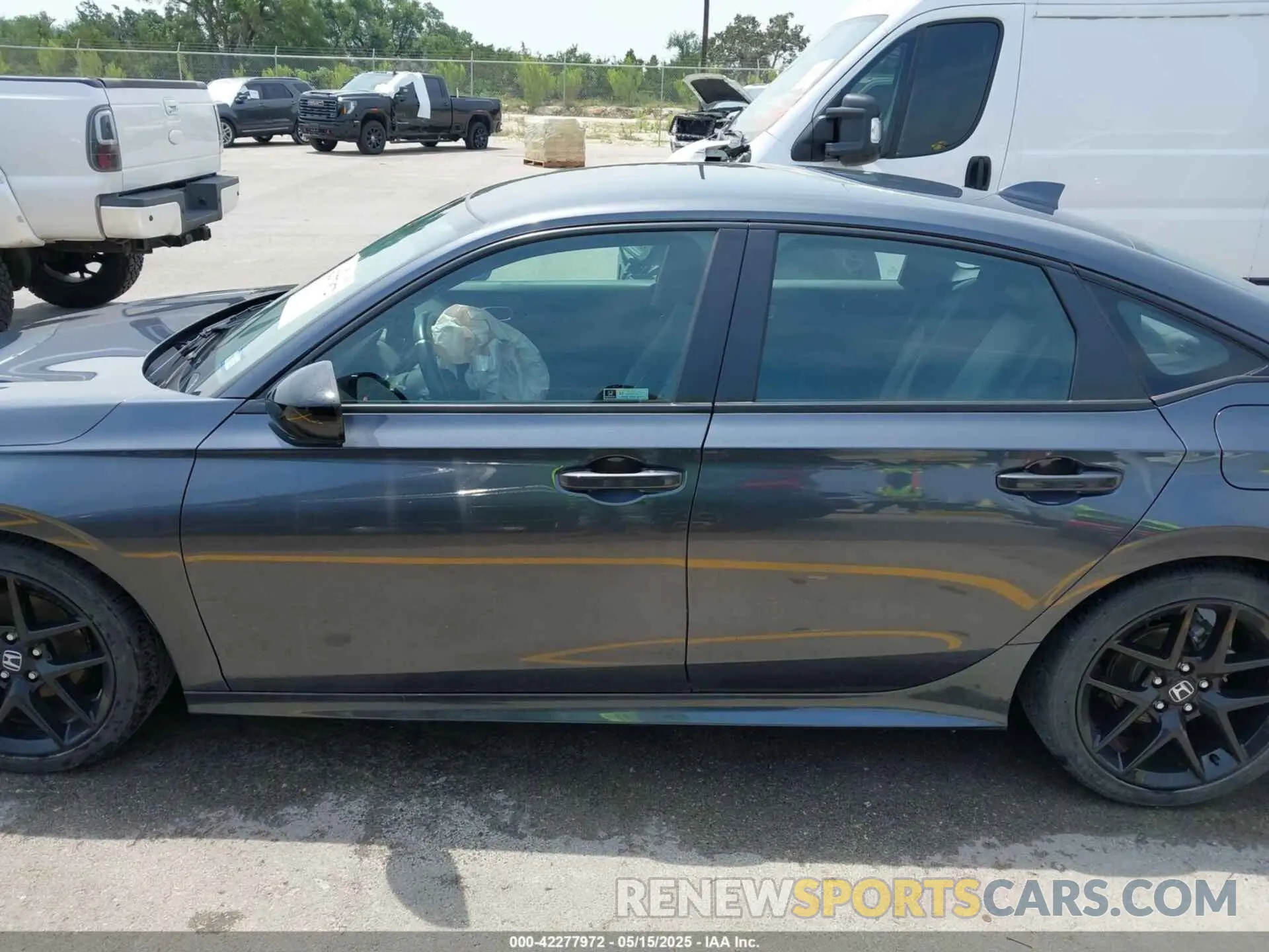 14 fotografías del automóvil dañado 2HGFE2F50RH513754 HONDA CIVIC 2024