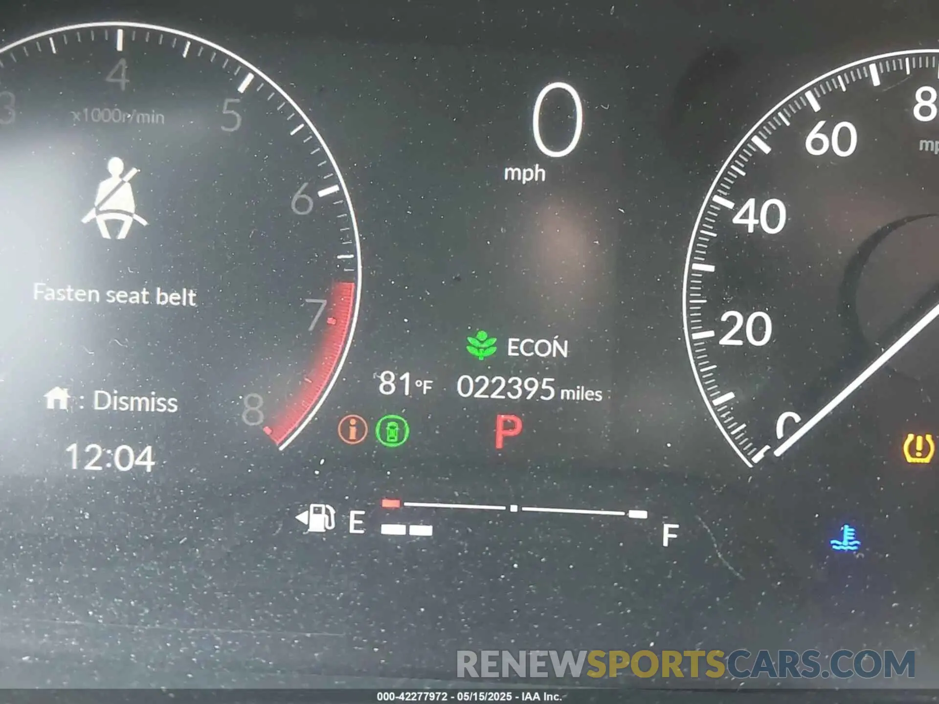 15 fotografías del automóvil dañado 2HGFE2F50RH513754 HONDA CIVIC 2024