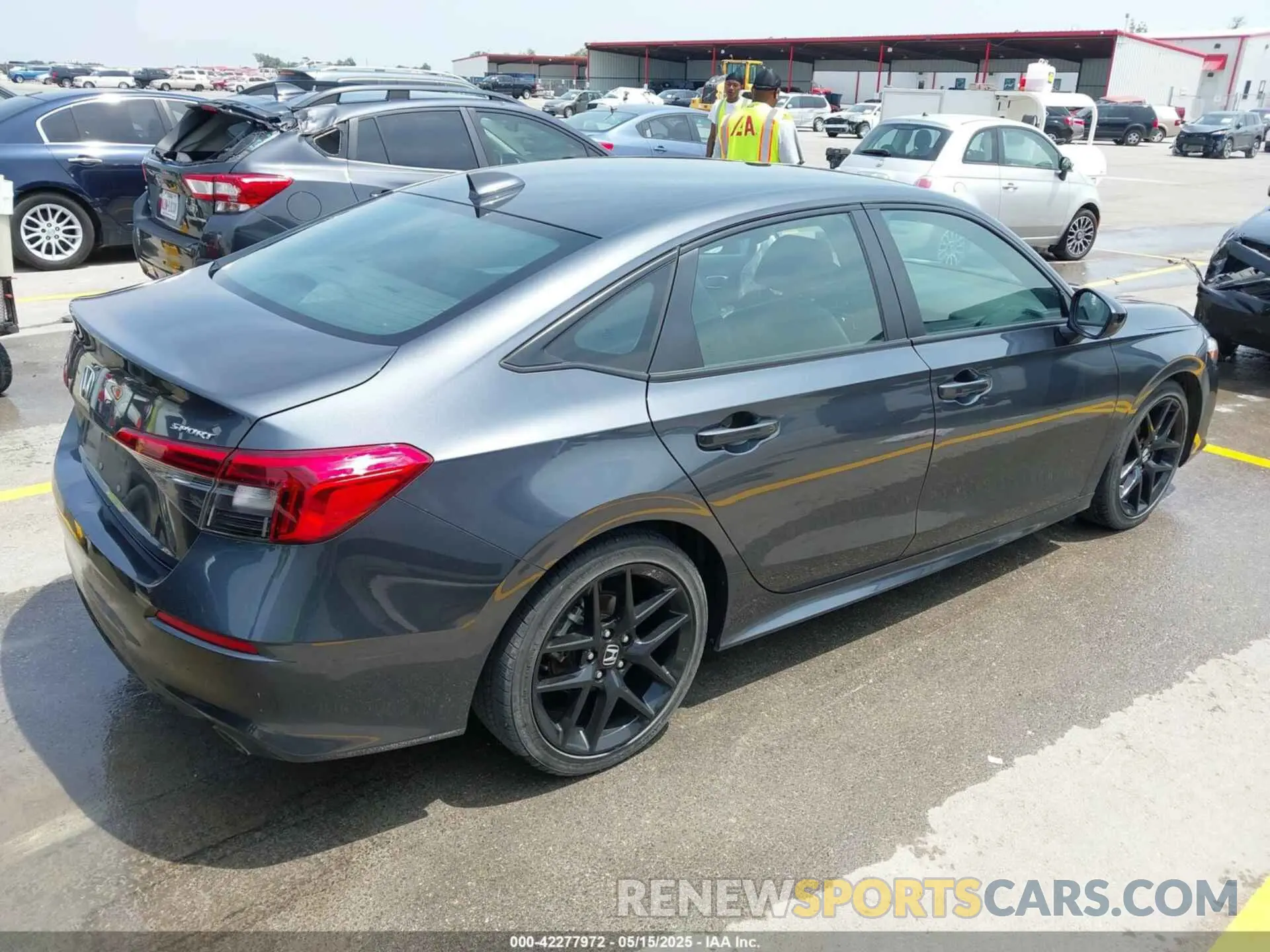 4 fotografías del automóvil dañado 2HGFE2F50RH513754 HONDA CIVIC 2024