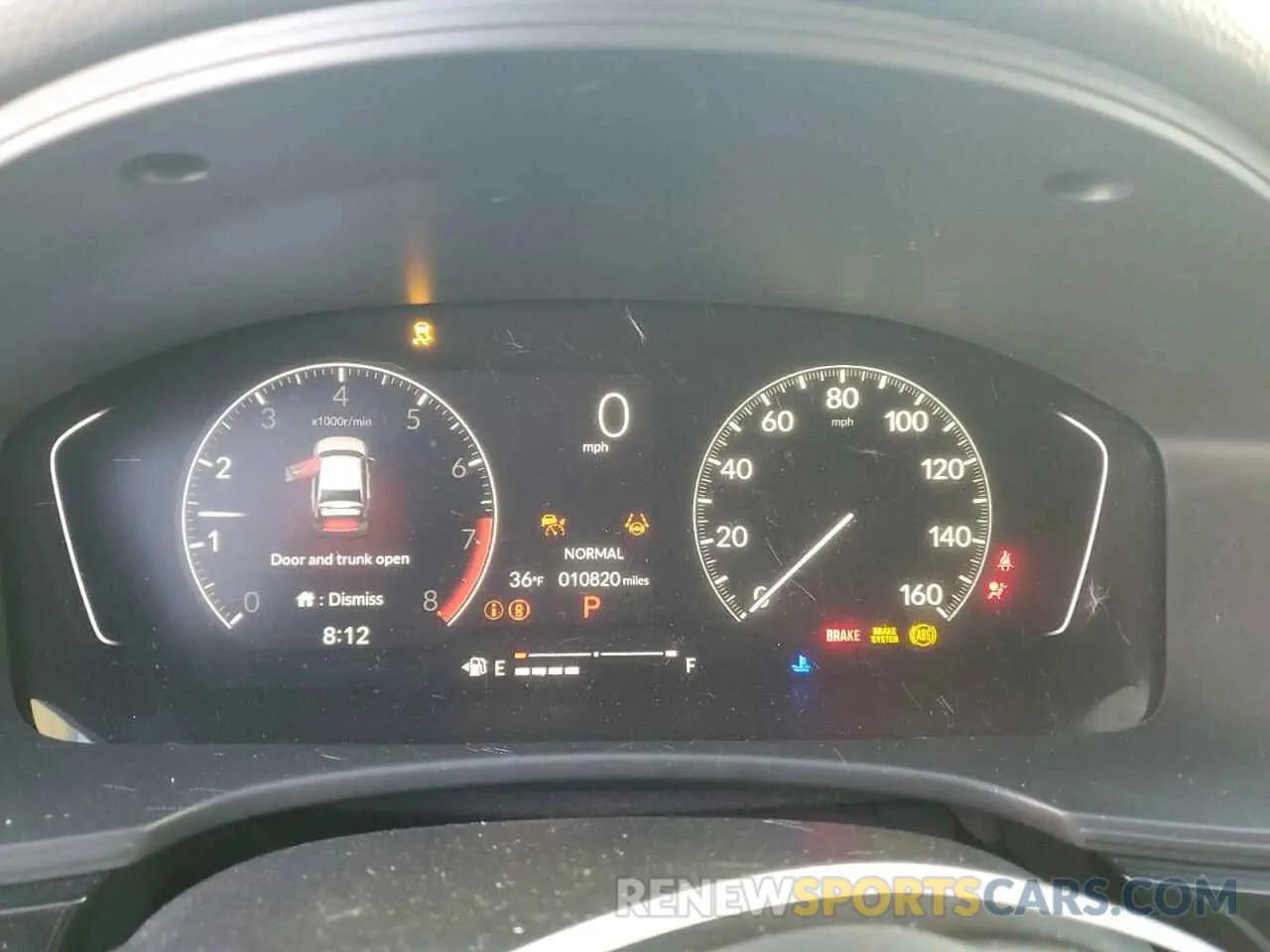9 fotografías del automóvil dañado 2HGFE2F50RH526455 HONDA CIVIC 2024
