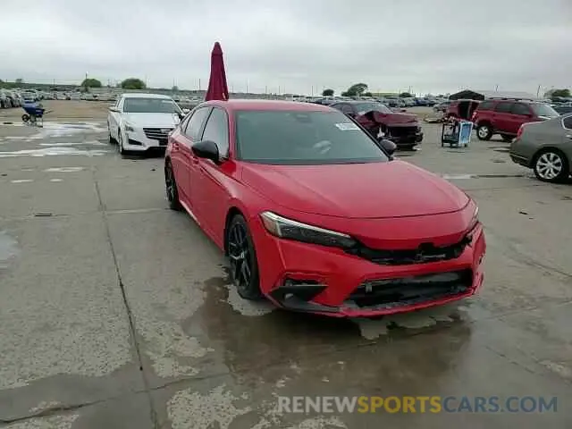 13 fotografías del automóvil dañado 2HGFE2F50RH538699 HONDA CIVIC 2024