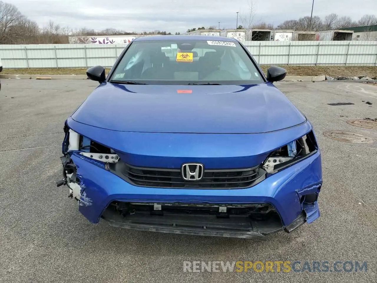5 fotografías del automóvil dañado 2HGFE2F50RH550903 HONDA CIVIC 2024