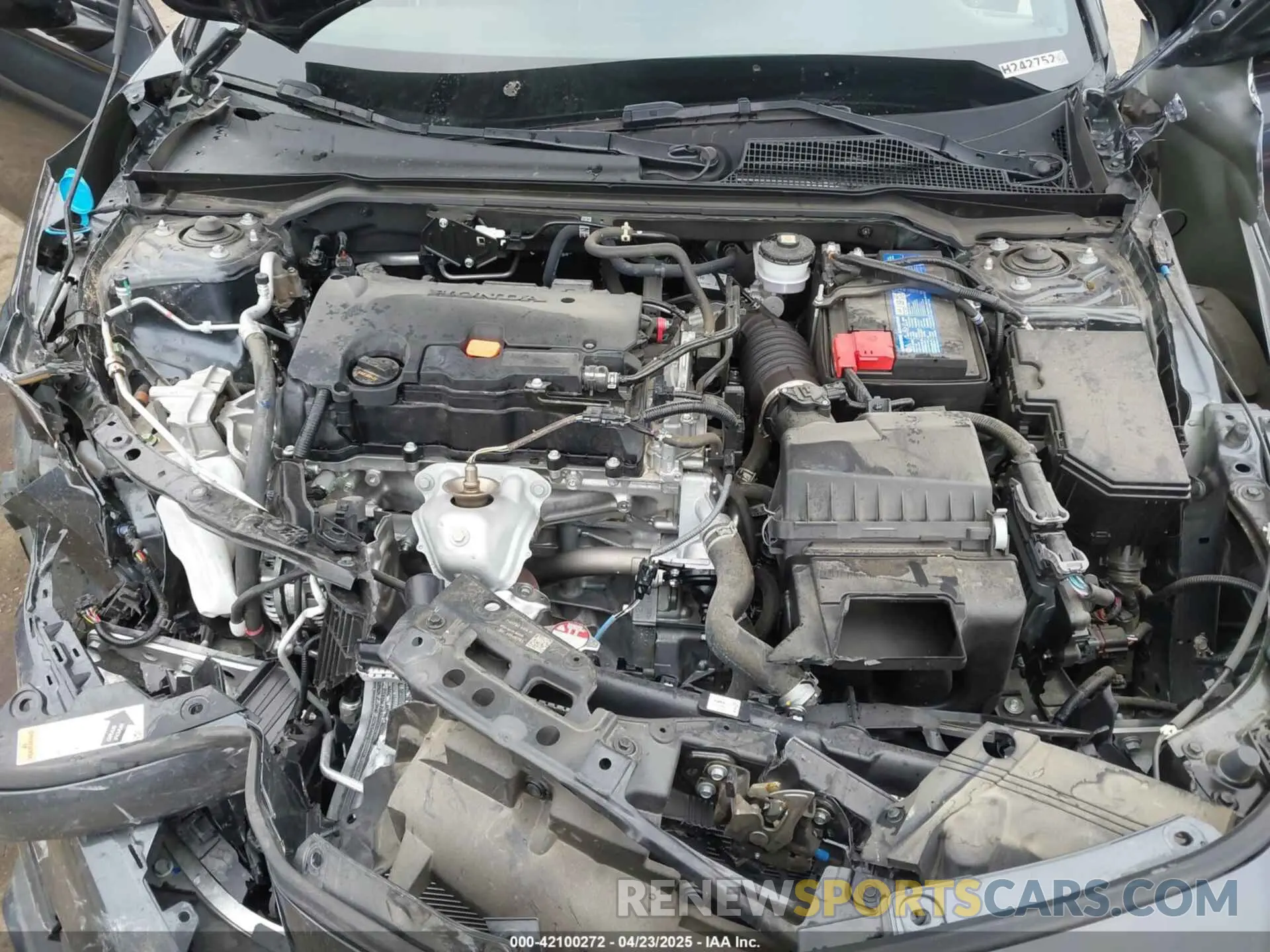 10 fotografías del automóvil dañado 2HGFE2F50RH555793 HONDA CIVIC 2024