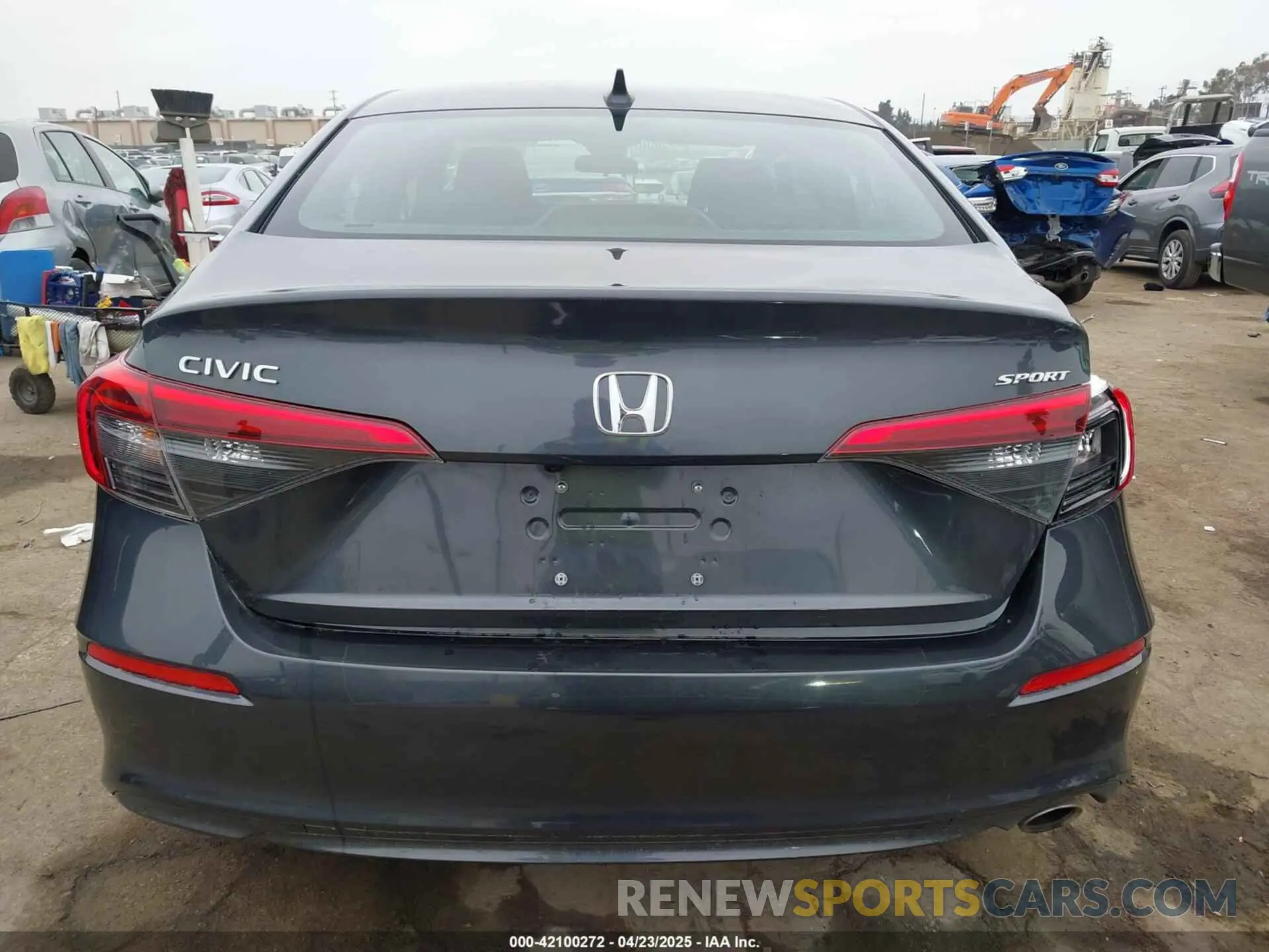 15 fotografías del automóvil dañado 2HGFE2F50RH555793 HONDA CIVIC 2024
