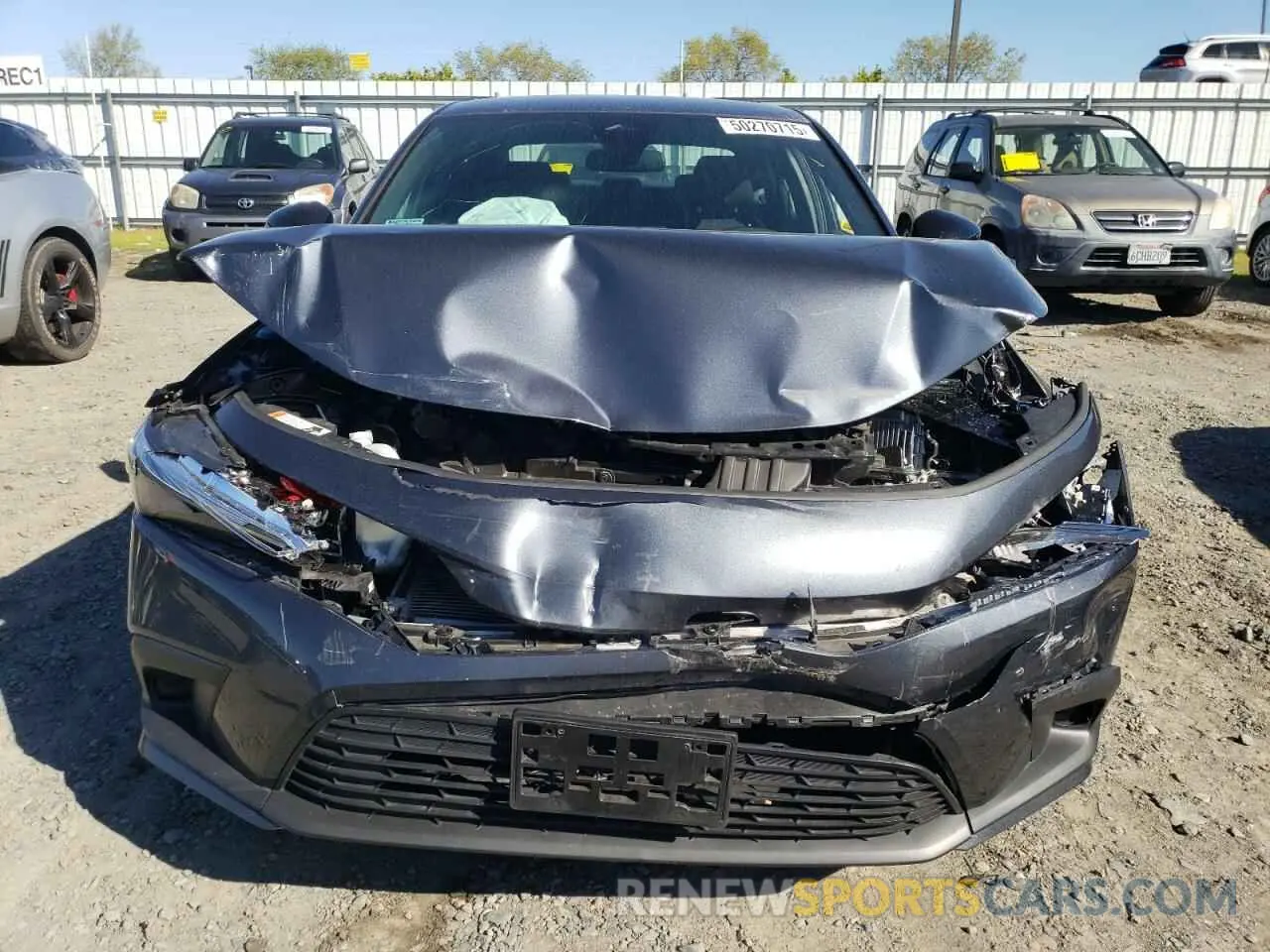 5 fotografías del automóvil dañado 2HGFE2F50RH568365 HONDA CIVIC 2024