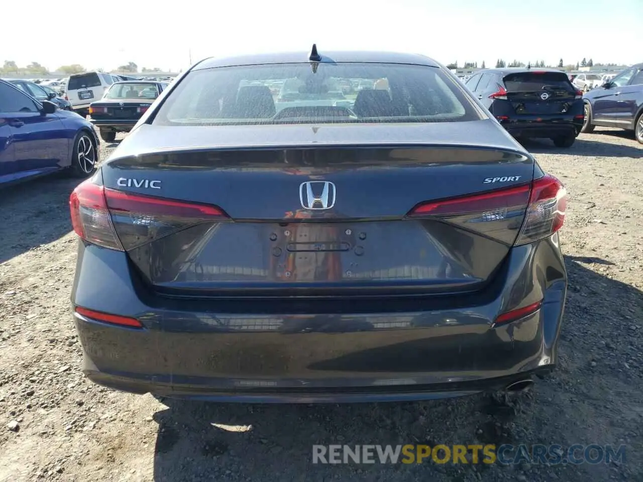6 fotografías del automóvil dañado 2HGFE2F50RH568365 HONDA CIVIC 2024