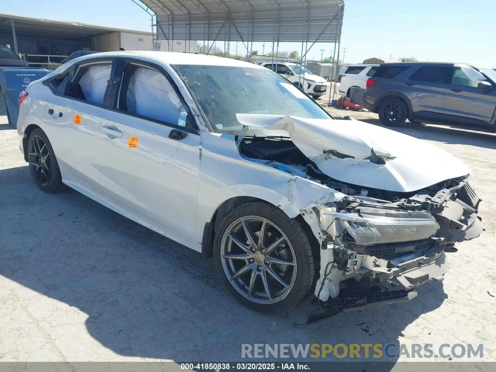 1 fotografías del automóvil dañado 2HGFE2F51RH500608 HONDA CIVIC 2024