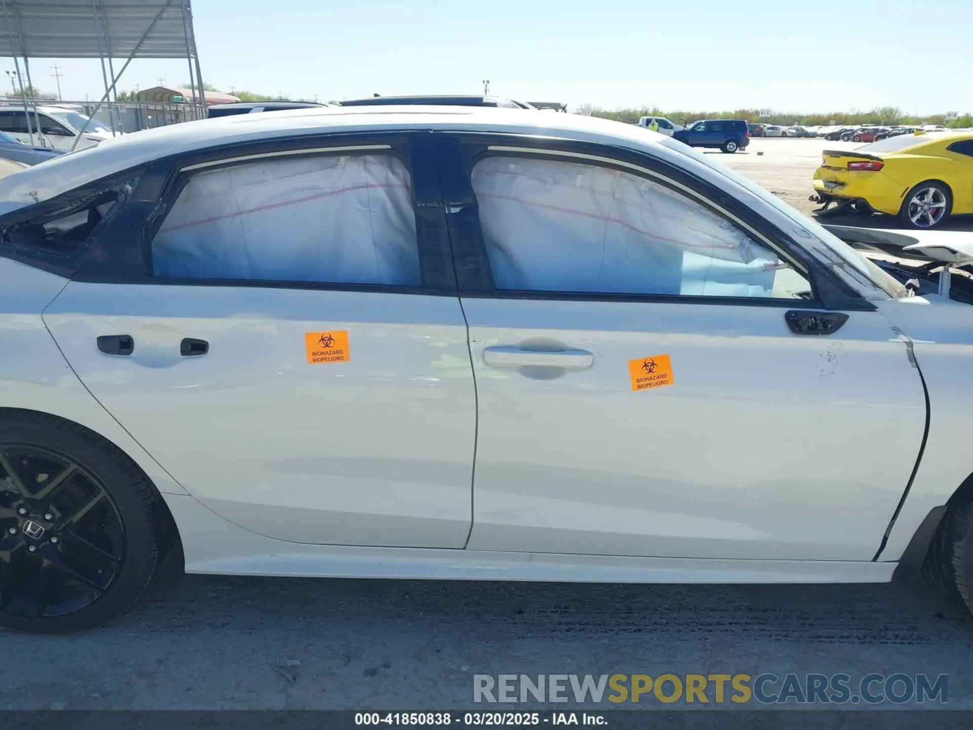 13 fotografías del automóvil dañado 2HGFE2F51RH500608 HONDA CIVIC 2024