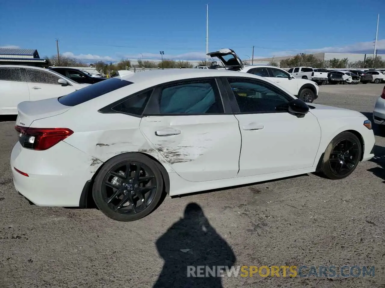 3 fotografías del automóvil dañado 2HGFE2F51RH512998 HONDA CIVIC 2024