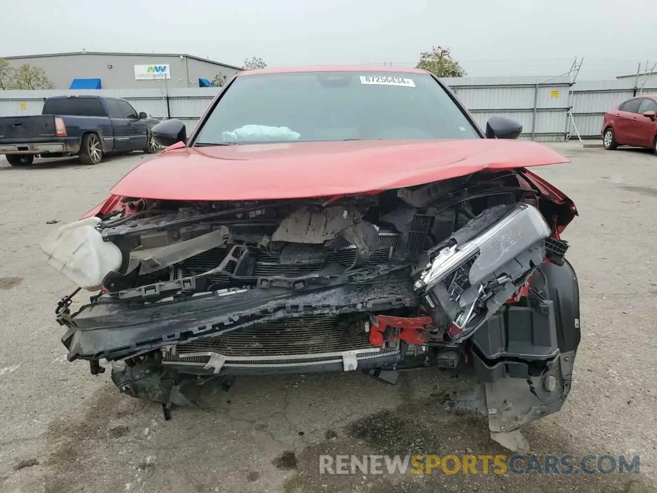 5 fotografías del automóvil dañado 2HGFE2F51RH513052 HONDA CIVIC 2024