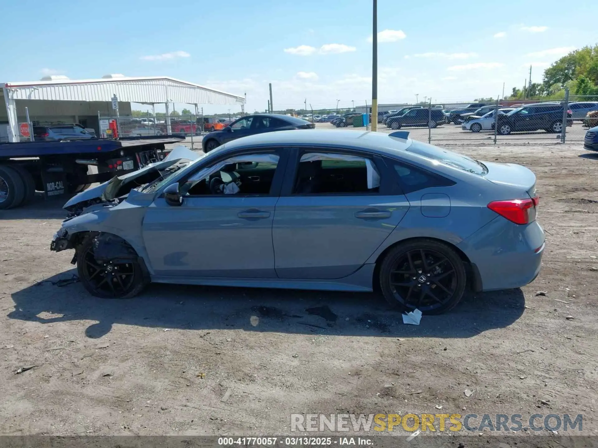 14 fotografías del automóvil dañado 2HGFE2F51RH514766 HONDA CIVIC 2024