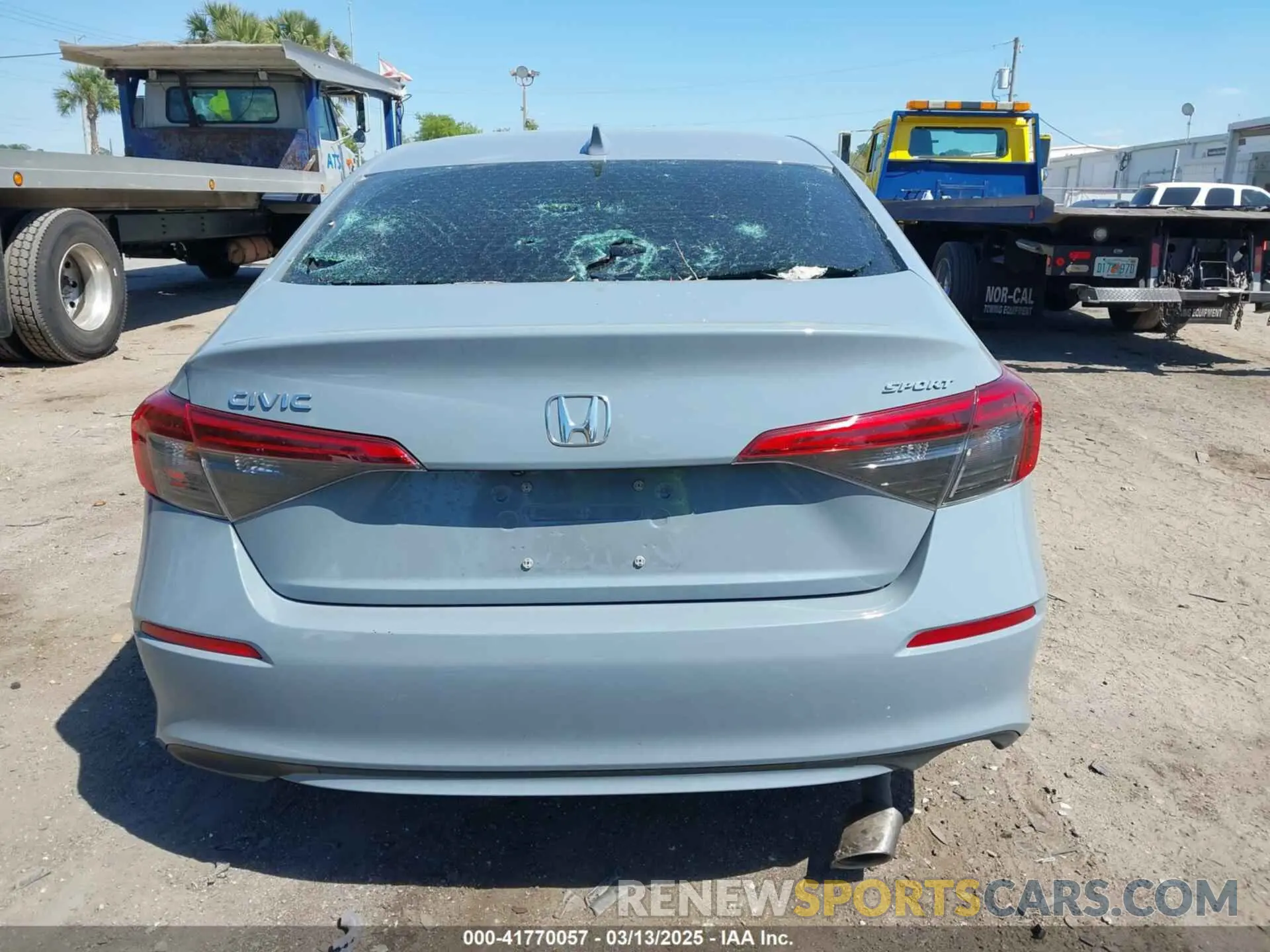 16 fotografías del automóvil dañado 2HGFE2F51RH514766 HONDA CIVIC 2024